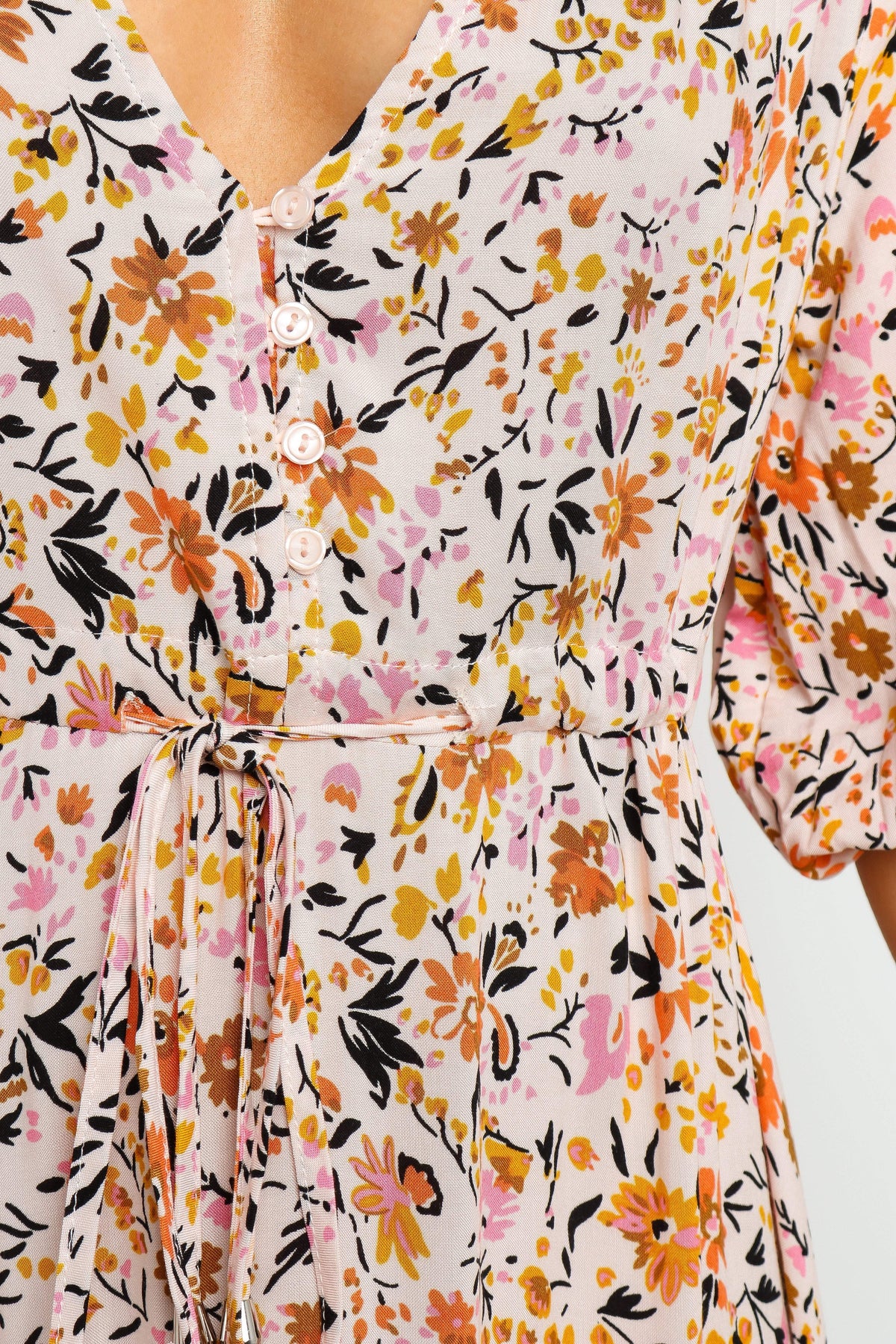 Kelda Dress in Beige – view 7 of 7