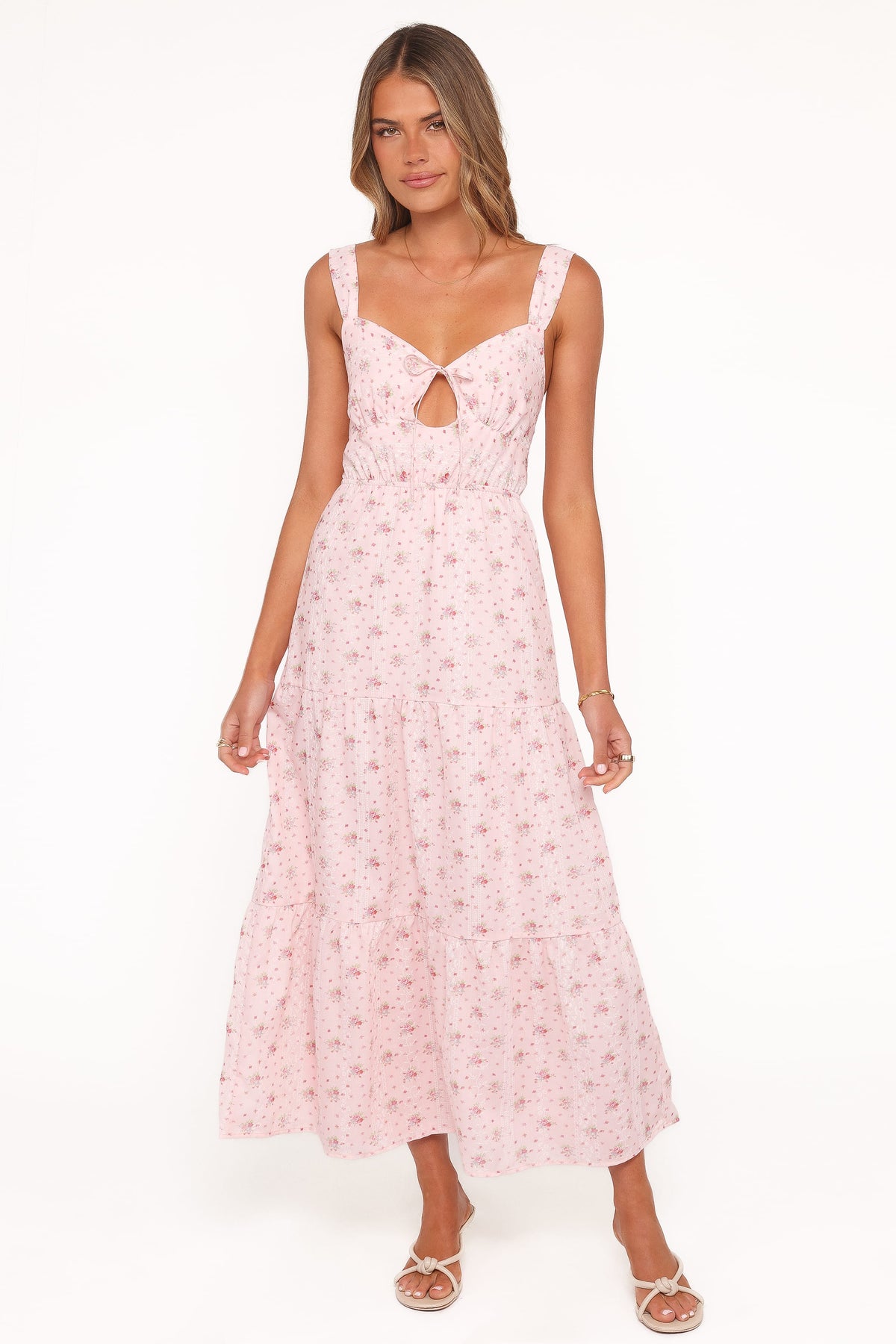 Kendra Maxi Dress in Pink Floral – view 2 of 8