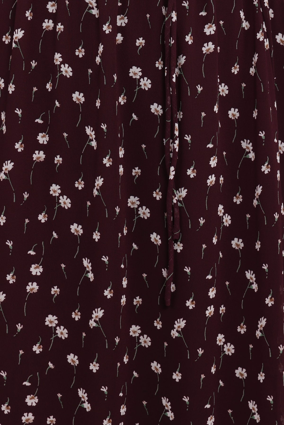 Keziah Long Sleeve Maxi Dress in Burgundy Floral – view 8 of 8