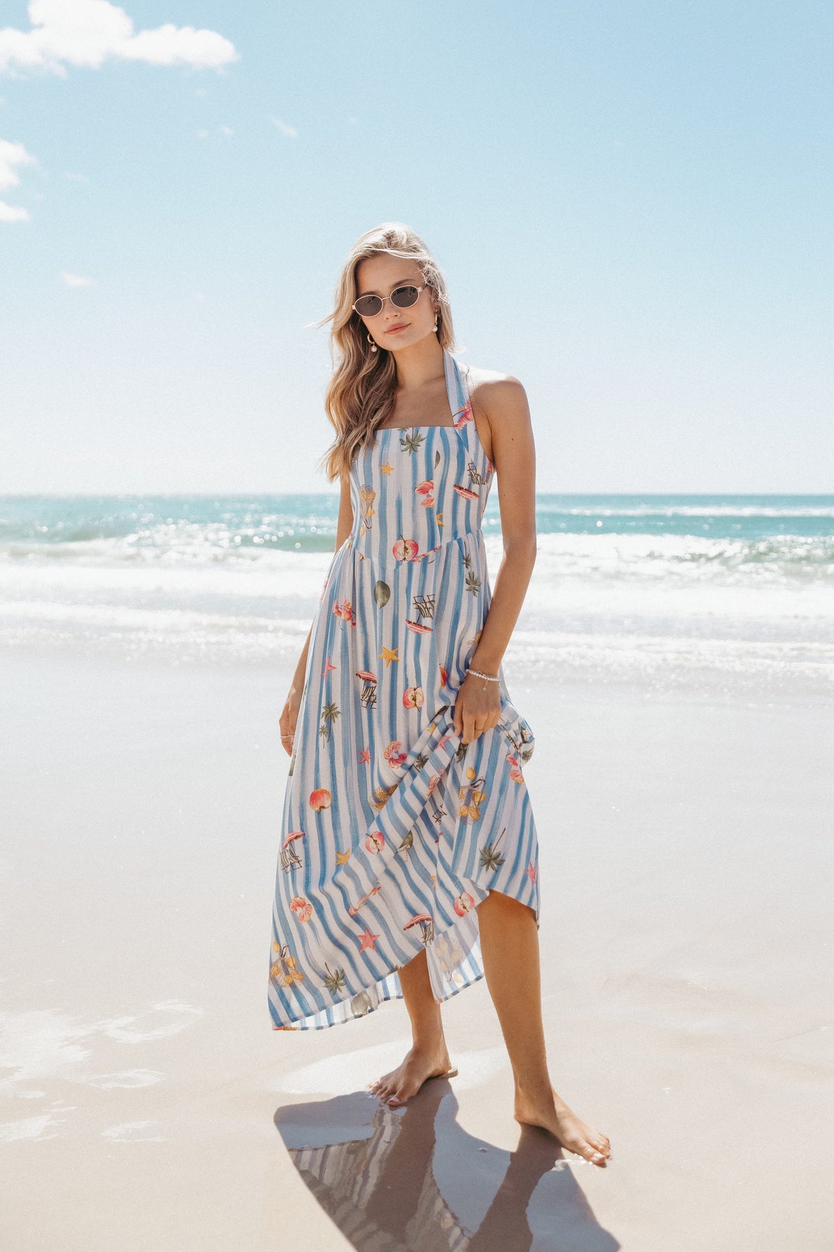 Kiera Midi Dress in Esme – view 1 of 7