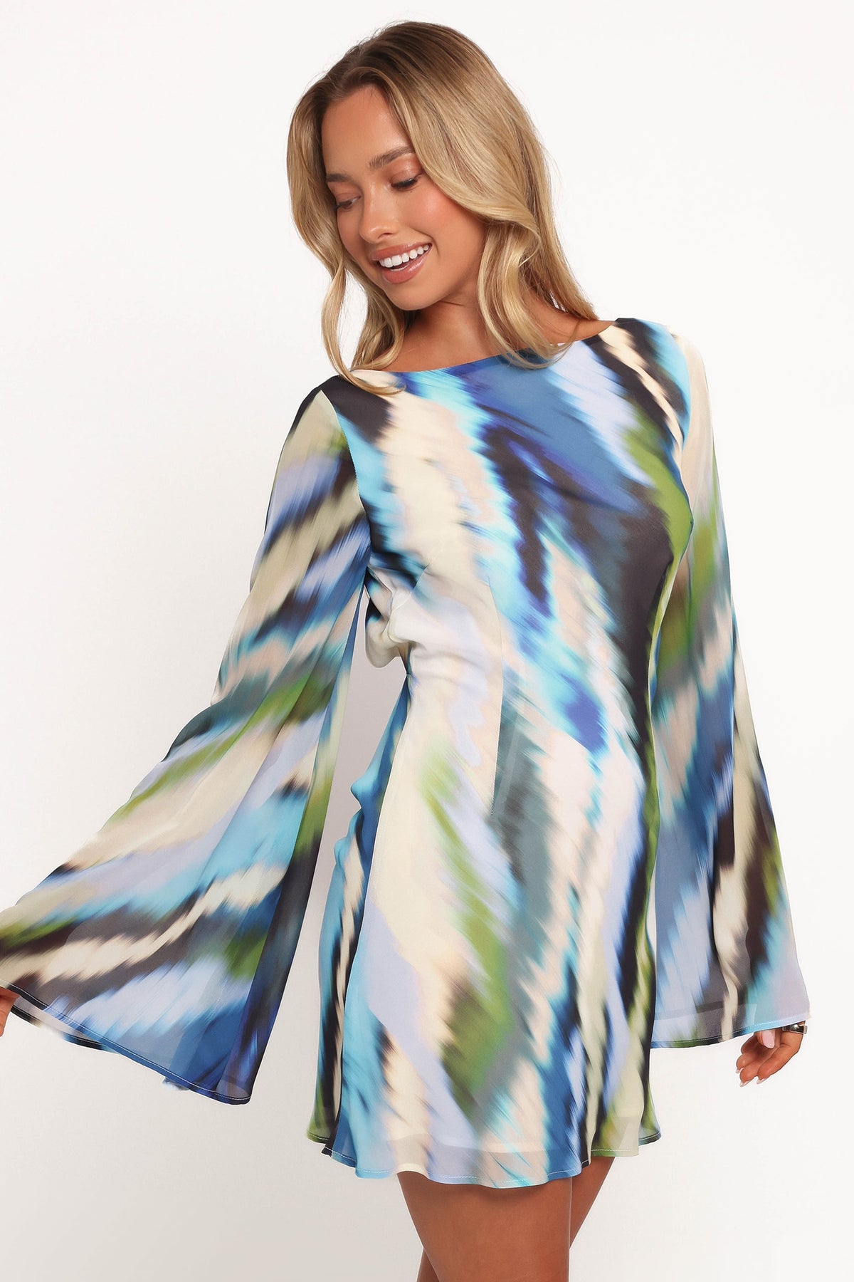 Kimber Mini Dress in Mirage Print – view 5 of 9