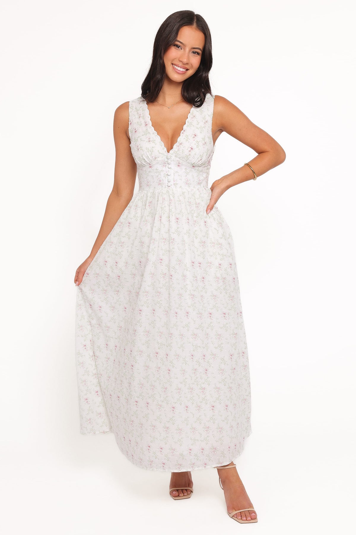 Kimlee Midi Dress in Garden Ditsy – view 6 of 8