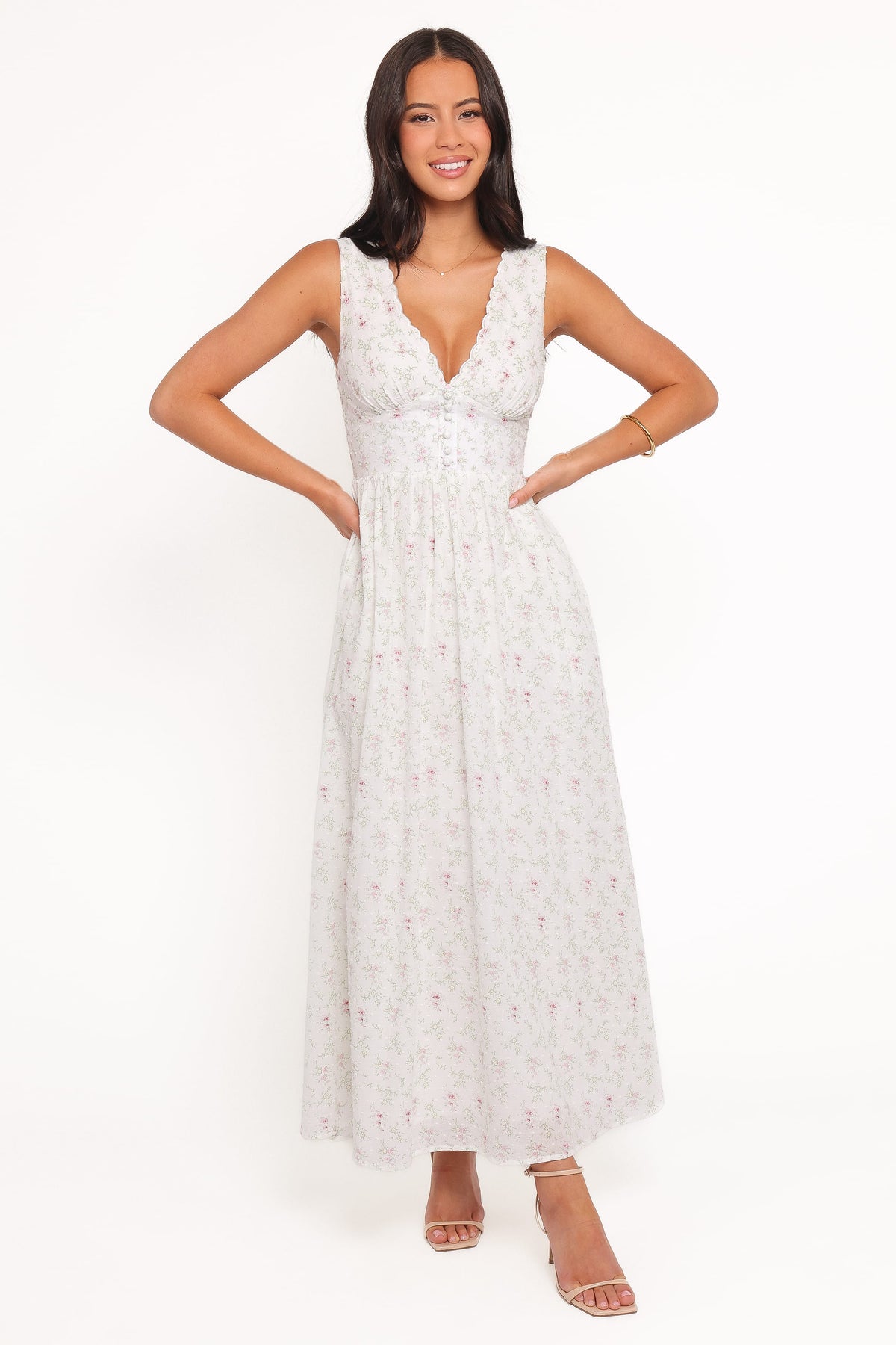 Kimlee Midi Dress in Garden Ditsy – view 2 of 8