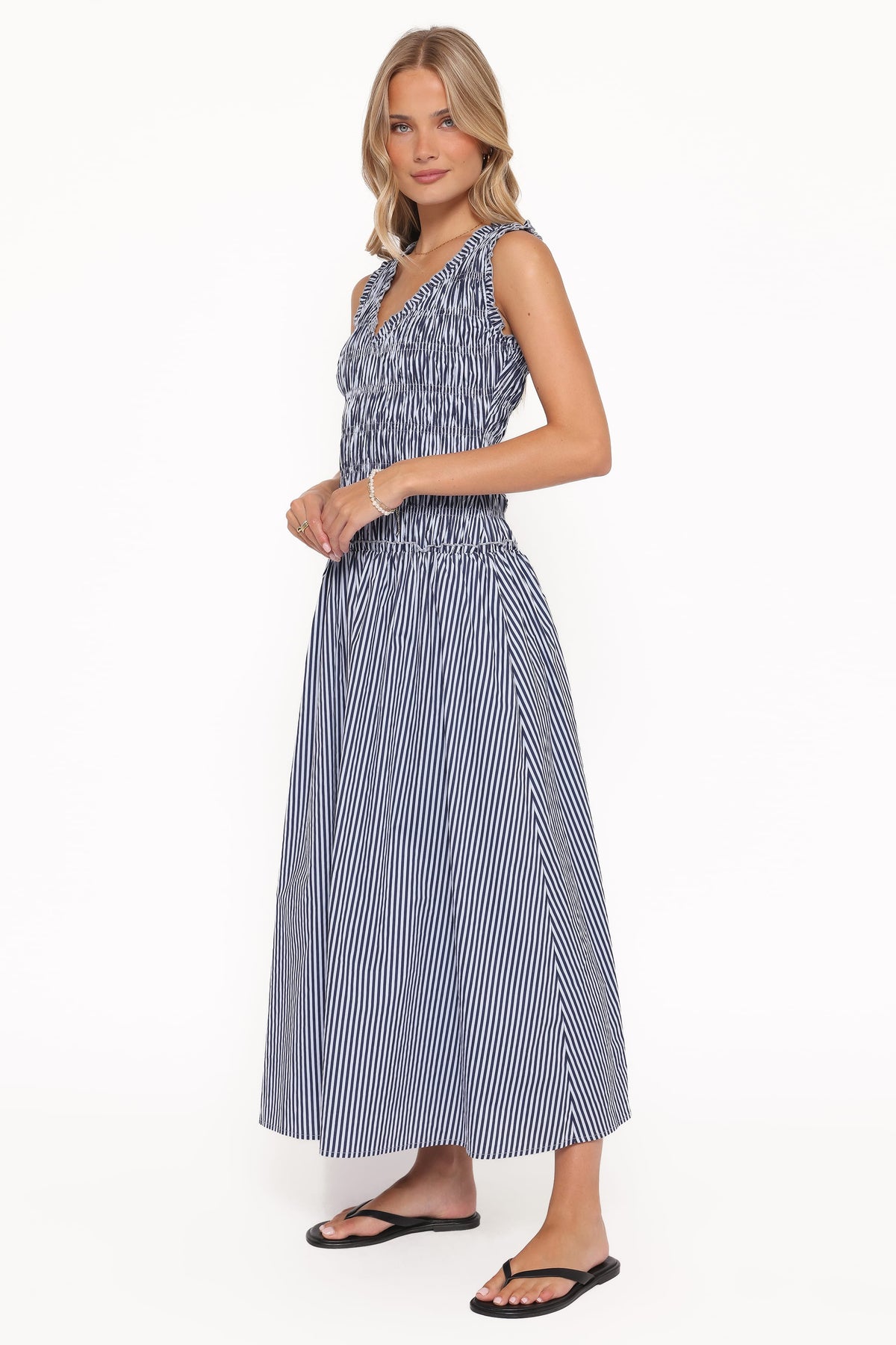 Kirrilee Maxi Dress in Blue Stripe – view 4 of 6