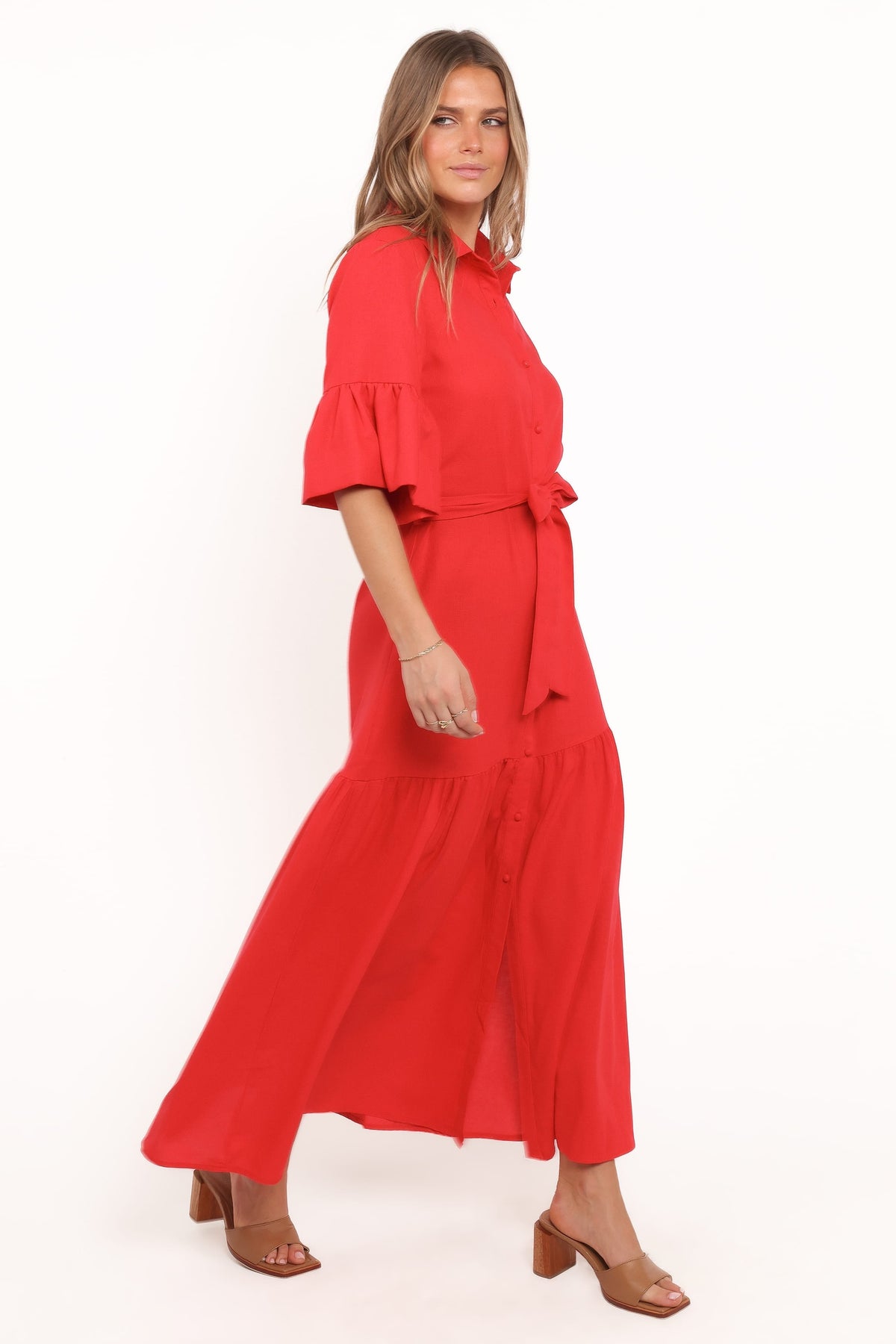 Kirrily Midi Dress in Red – view 4 of 5