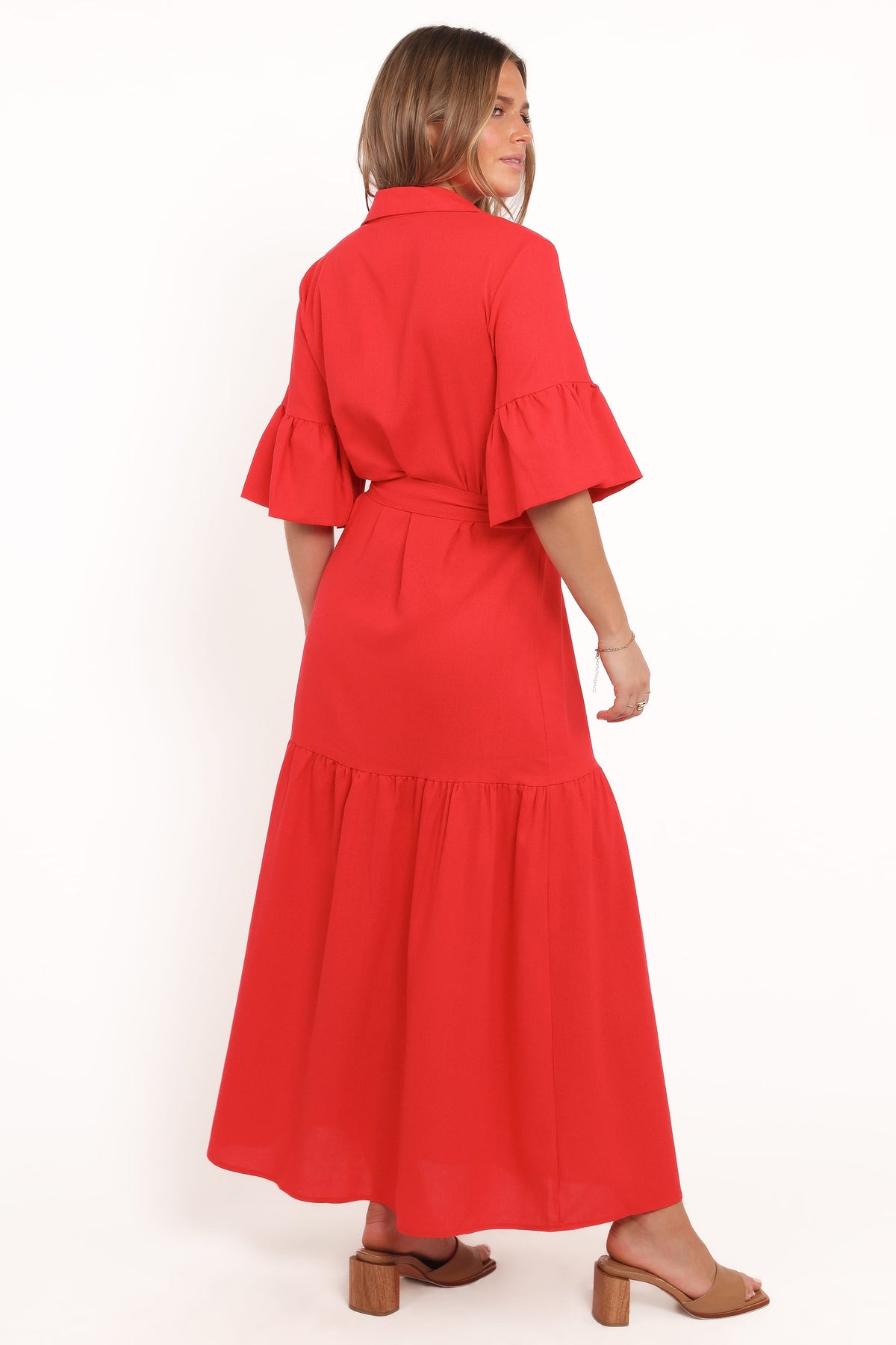Kirrily Midi Dress in Red – view 3 of 5