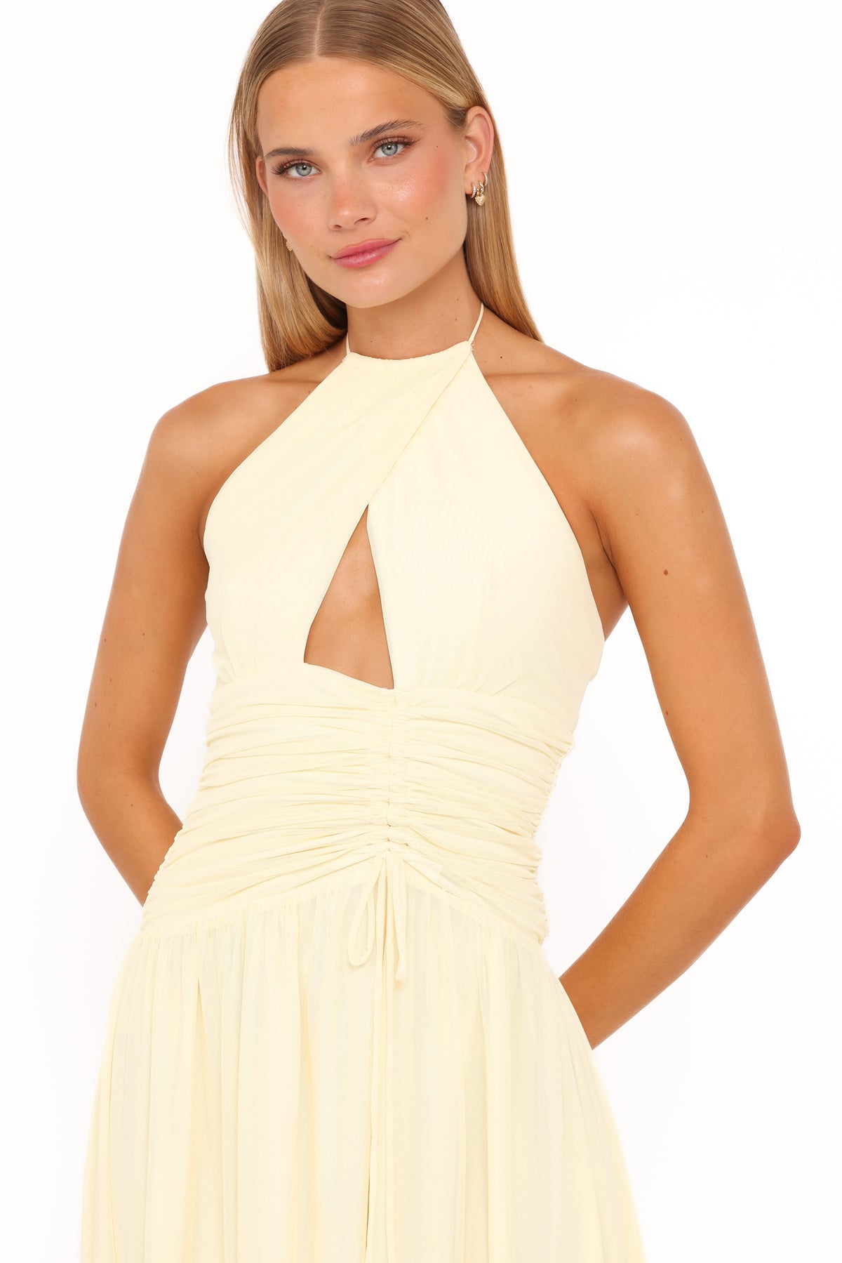 Kylee Maxi Dress in Butter Yellow – view 2 of 6