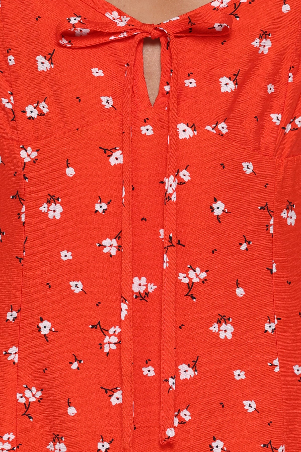 Lacey Mini Dress in Red Floral – view 6 of 6