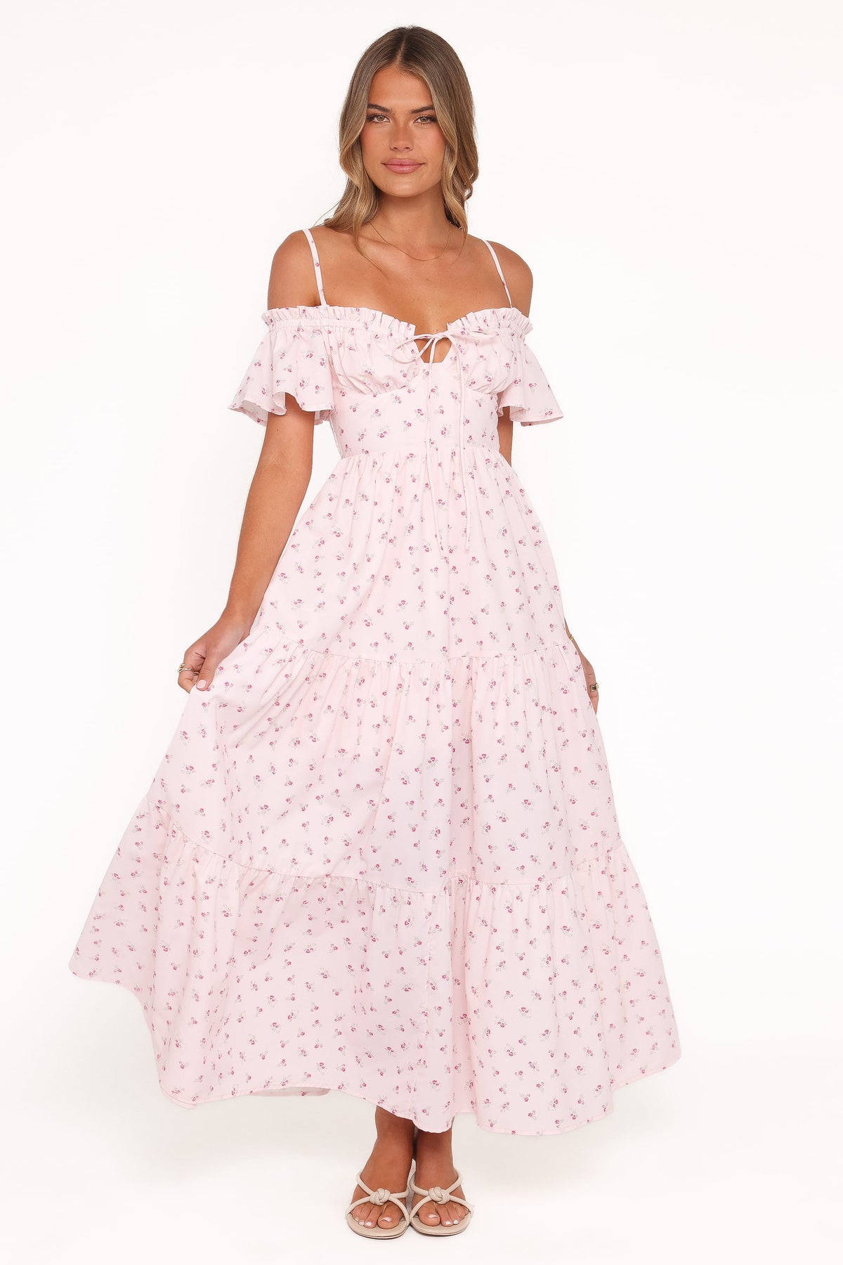 Lachay Maxi Dress in Pink Floral – view 2 of 8