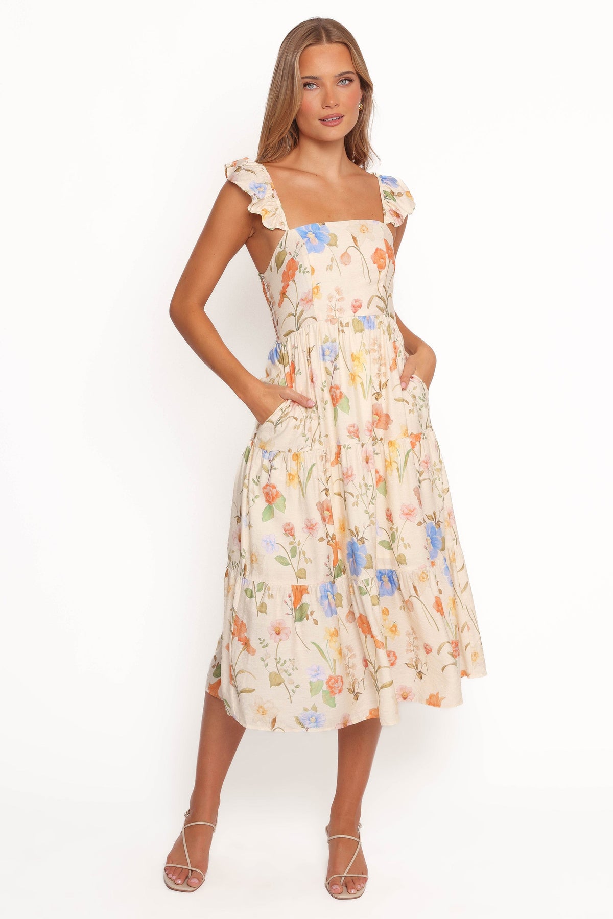 Laela Midi Dress in Floral – view 5 of 6
