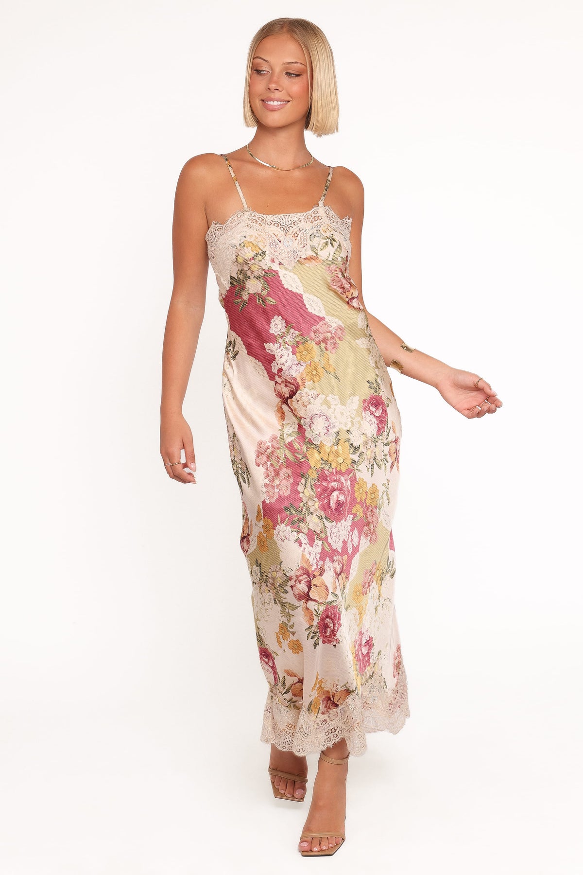 Laken Maxi Dress in Patchwork Floral – view 6 of 7