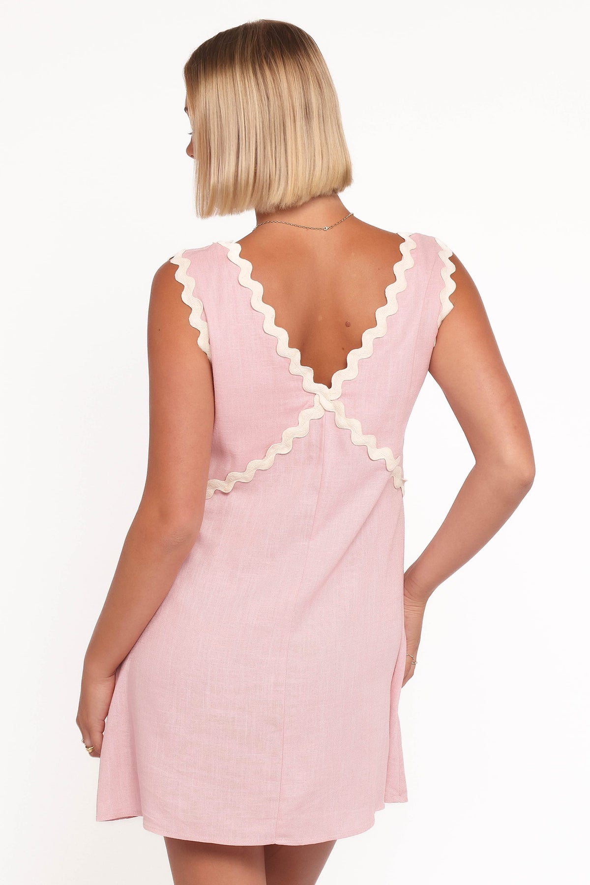 Lark Mini Dress in Pink – view 2 of 7