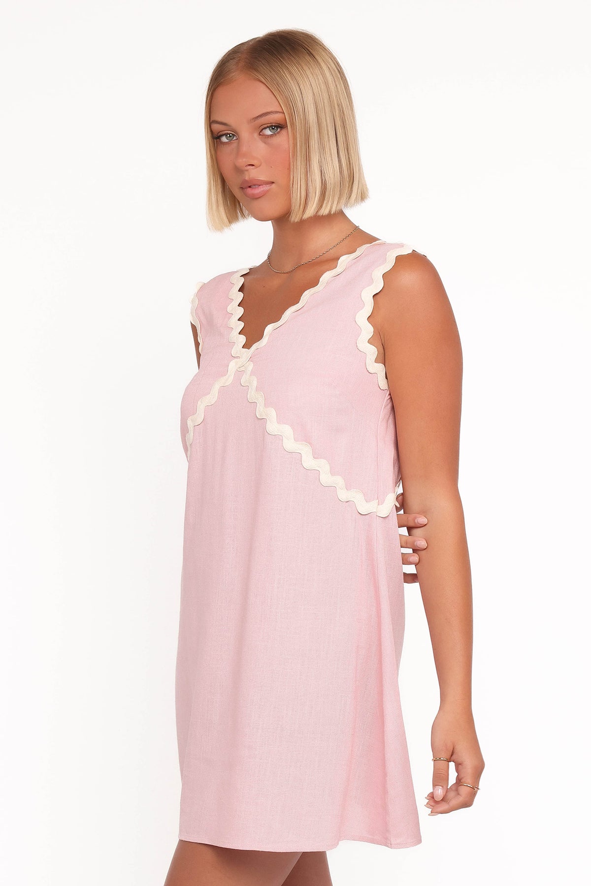 Lark Mini Dress in Pink – view 5 of 7