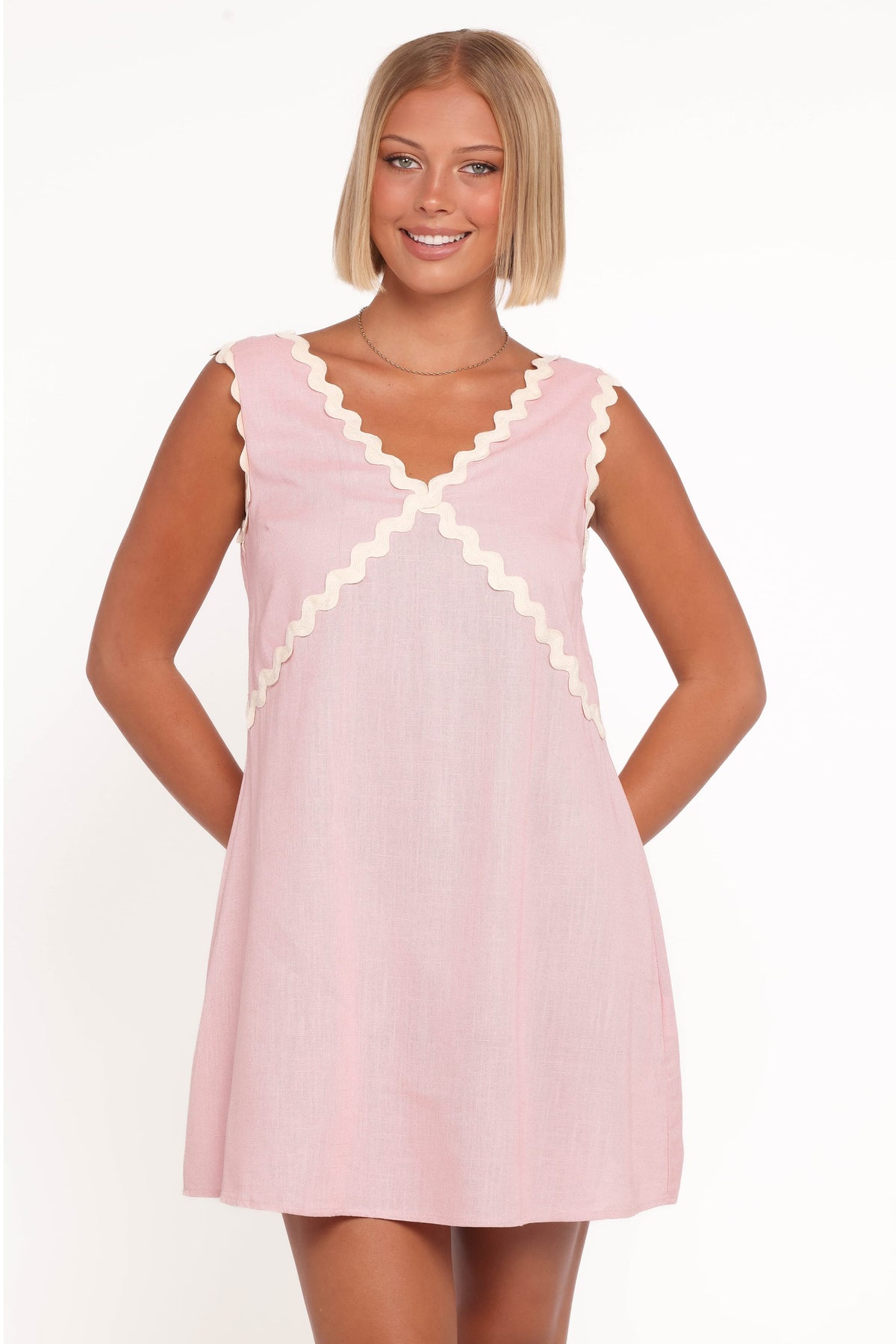 Lark Mini Dress in Pink – view 1 of 7