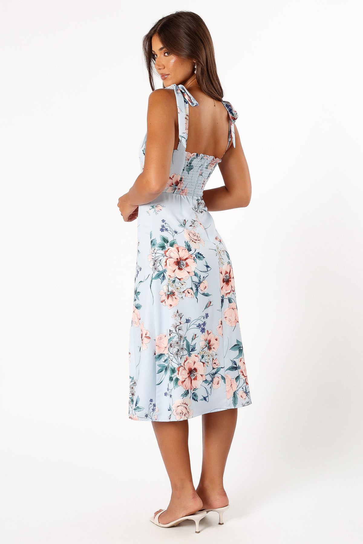 Laurel Dress in Blue Floral – view 8 of 11