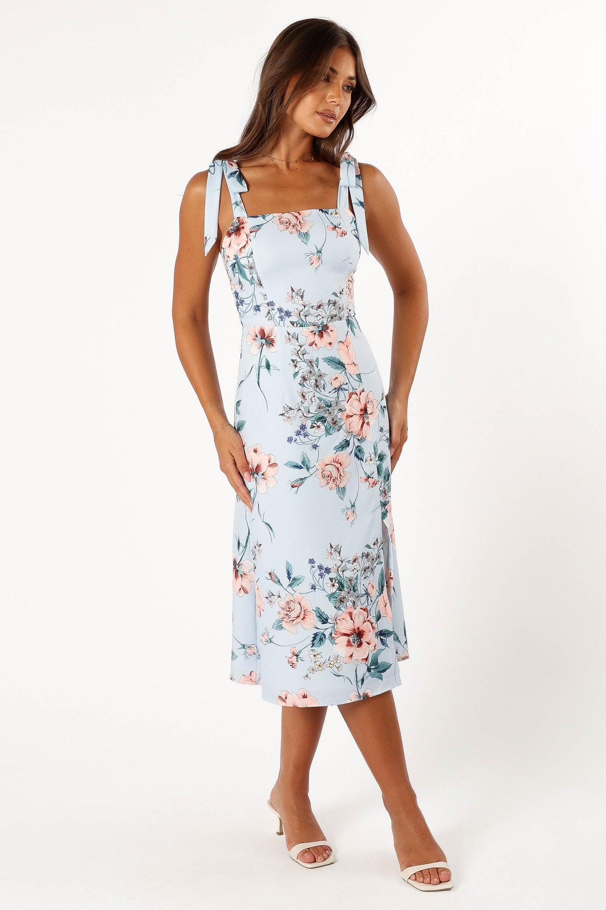 Laurel Dress in Blue Floral – view 9 of 11