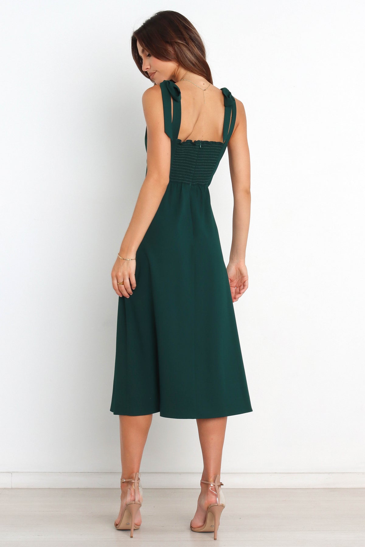 Laurel Dress in Emerald – view 7 of 8