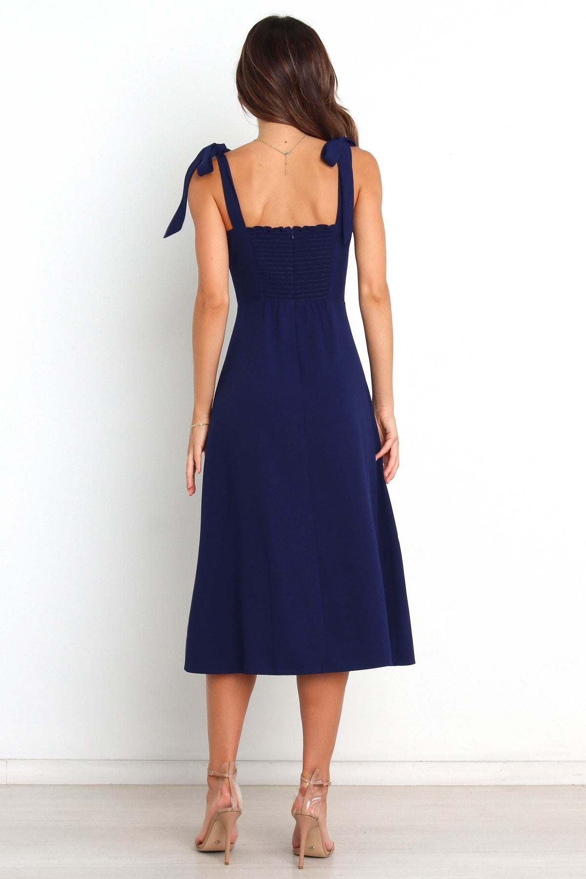 Laurel Dress in Navy – view 2 of 6