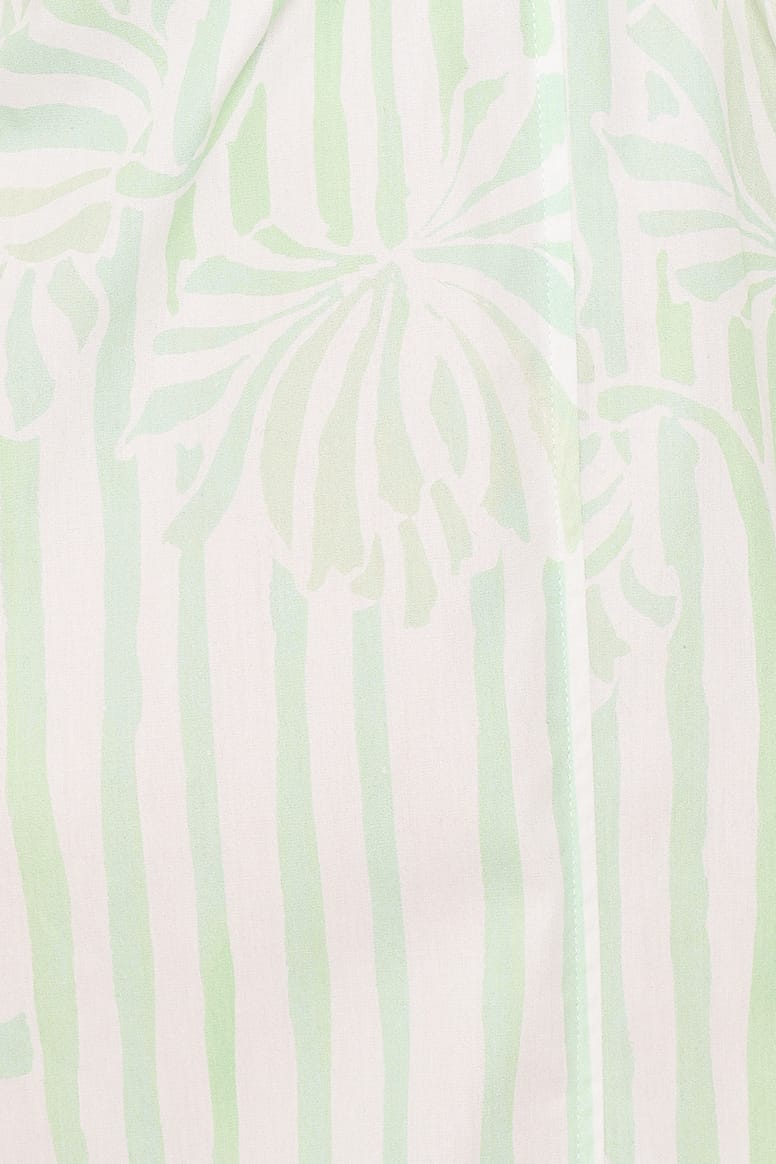 Laurita Maxi Dress in Jade Painted Stripe – view 7 of 8