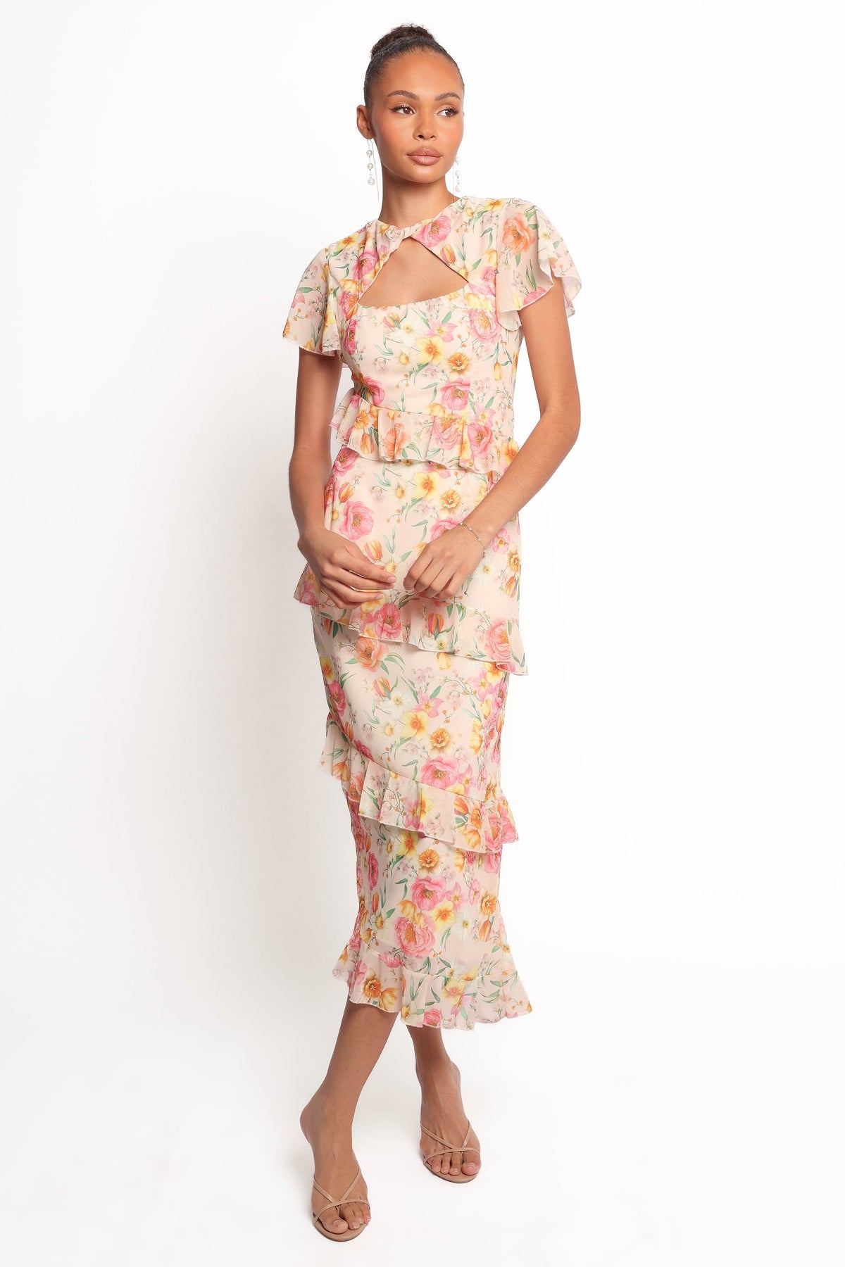 Leila Maxi Dress in Peony – view 2 of 9