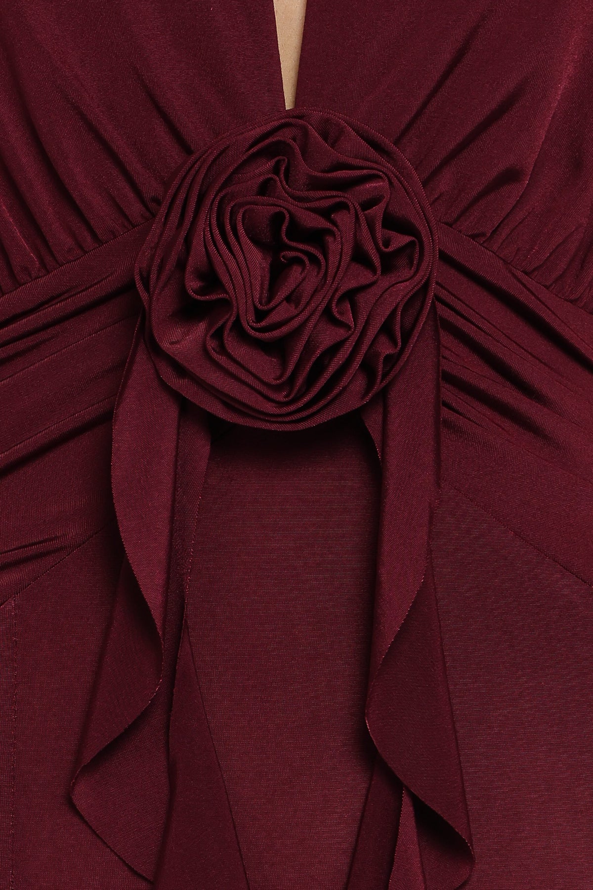 Leowna Halterneck Maxi Dress in Burgundy – view 6 of 6