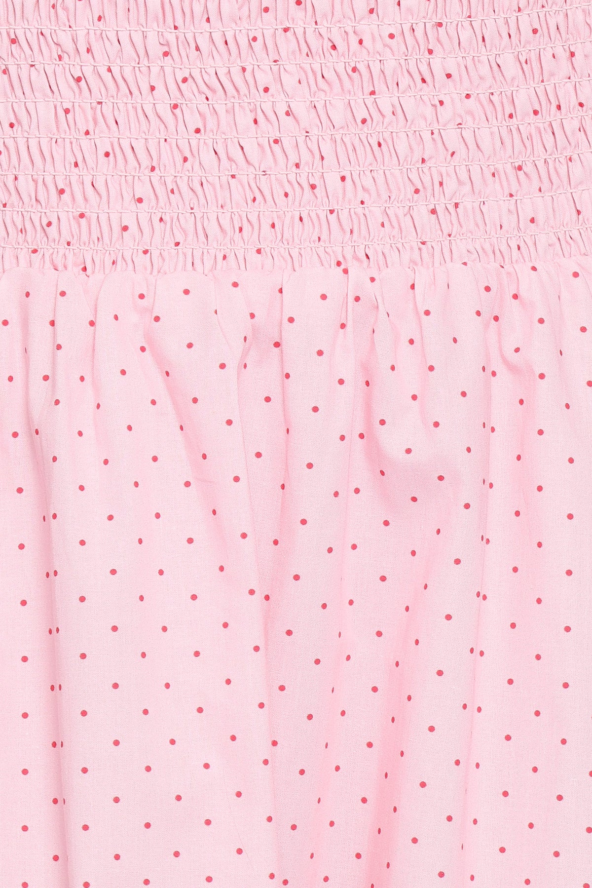 Leticia Midi Dress in Pink Polka Dot – view 6 of 7
