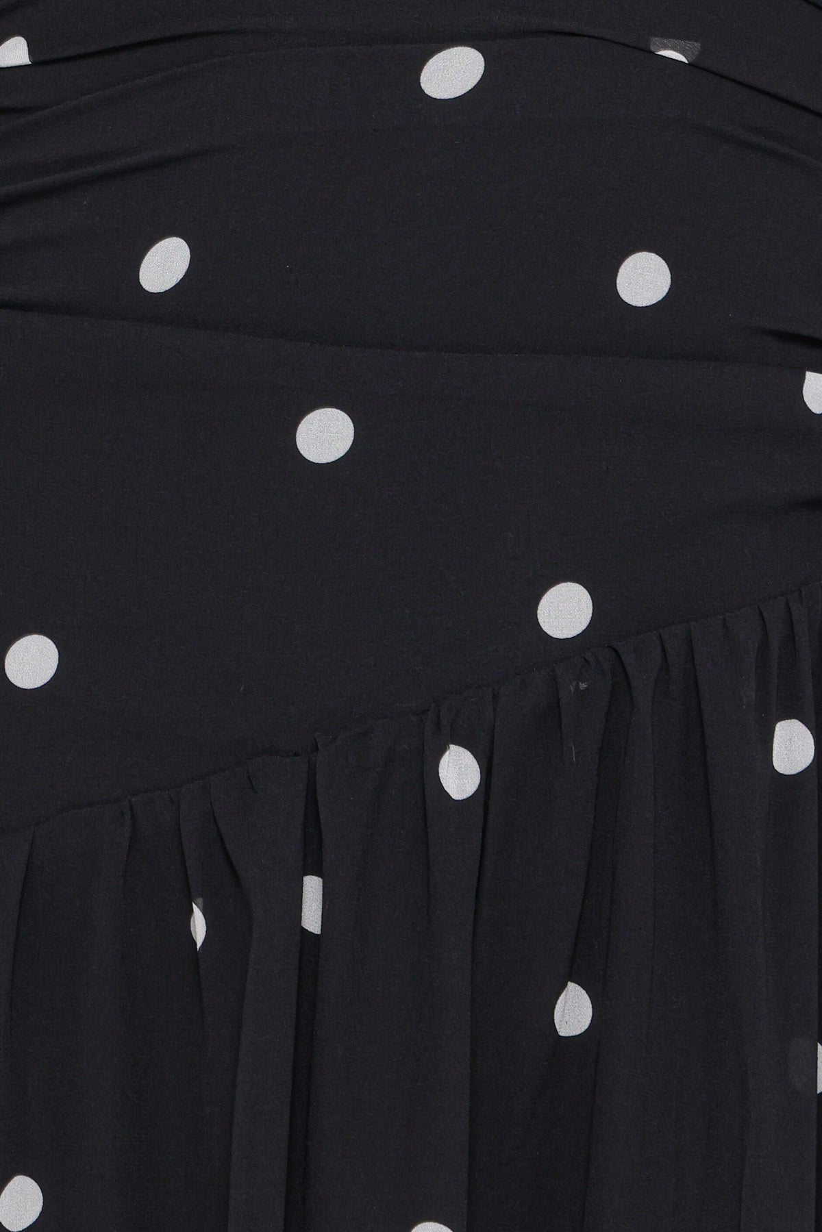 Levine Maxi Dress in Black Polka Dot – view 6 of 7