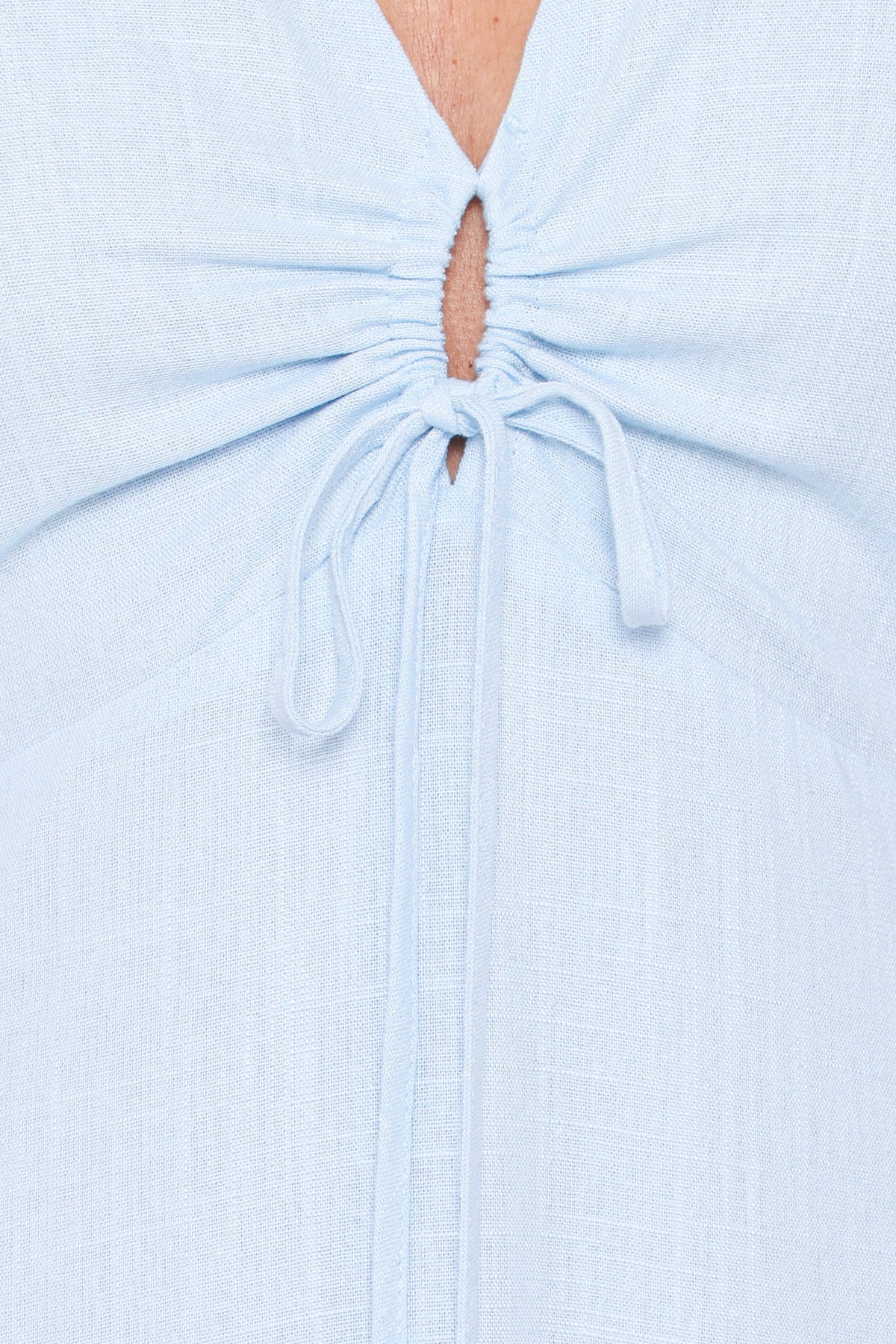 Liberty Midi Dress in Light Blue – view 7 of 8