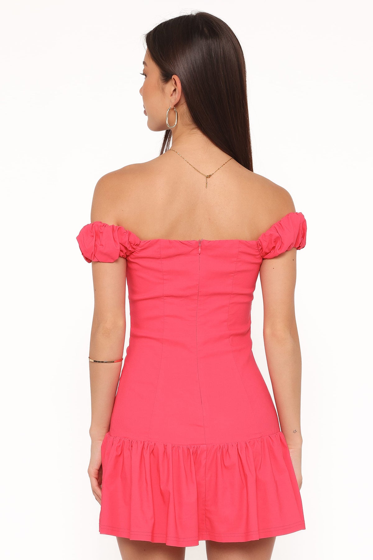 Lily Mini Dress in Berry – view 4 of 6