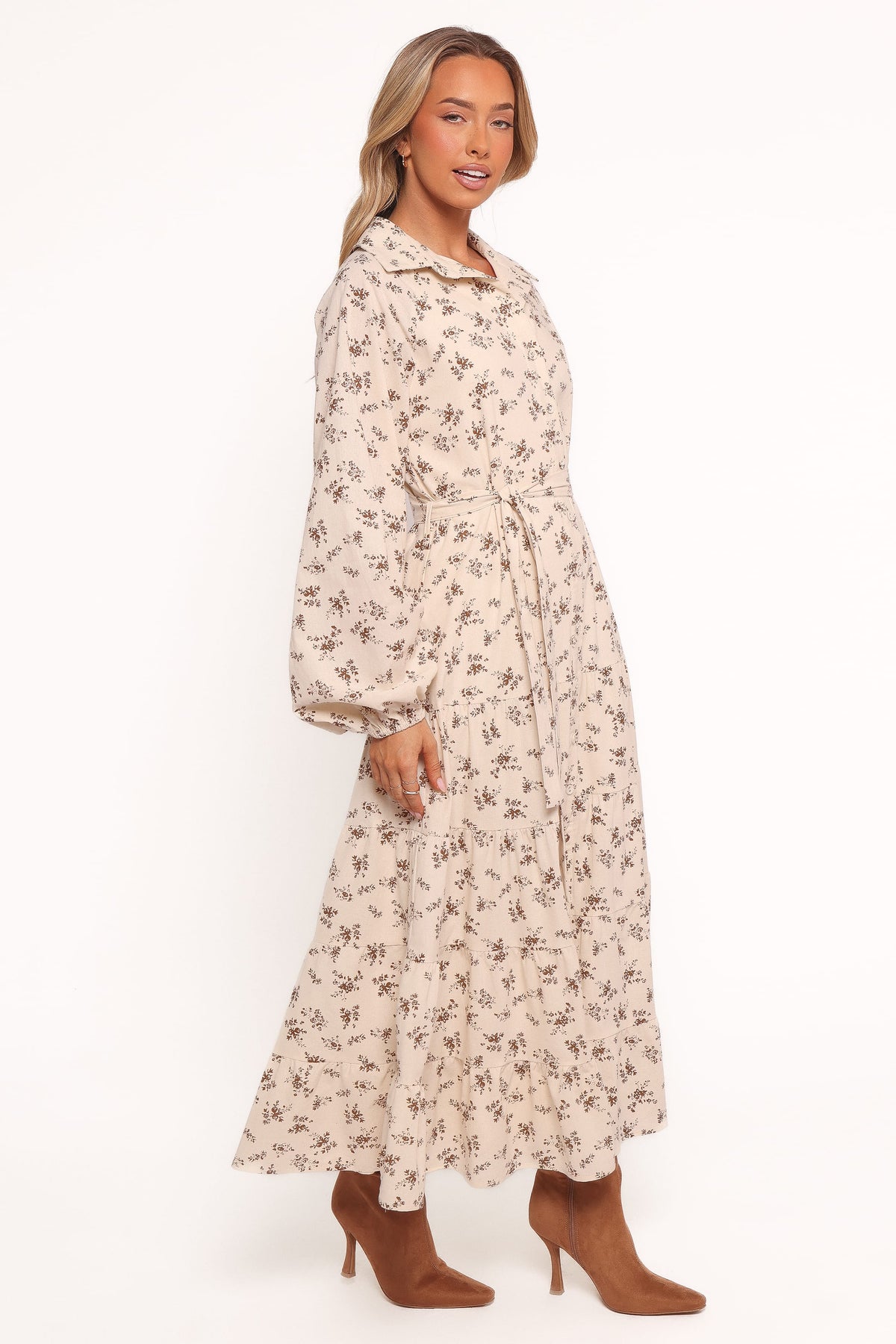 Lincoln Long Sleeve Maxi Dress in Floral – view 4 of 6