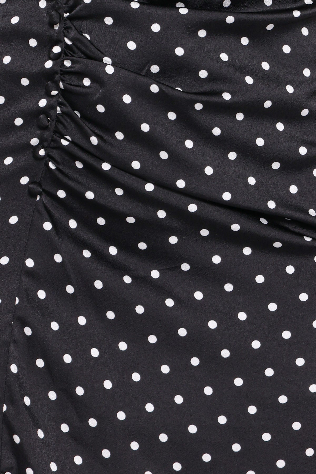 Lisbeth Midi Dress in Black Polka Dot – view 6 of 7