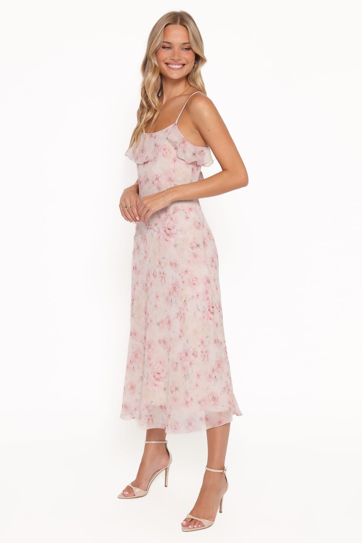 Lizbeth Maxi Dress in Pink Mauve Floral – view 3 of 6