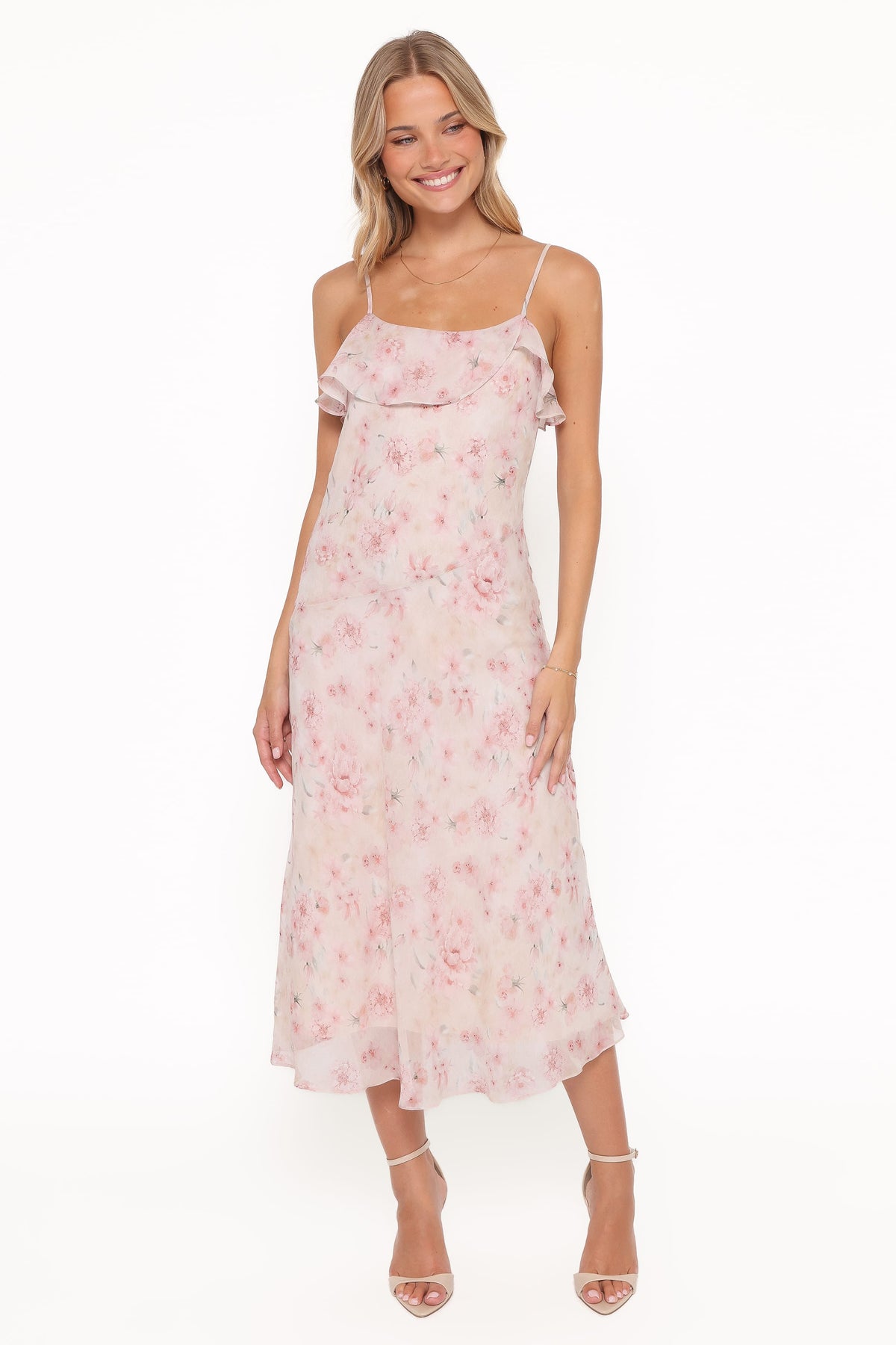 Lizbeth Maxi Dress in Pink Mauve Floral – view 5 of 6