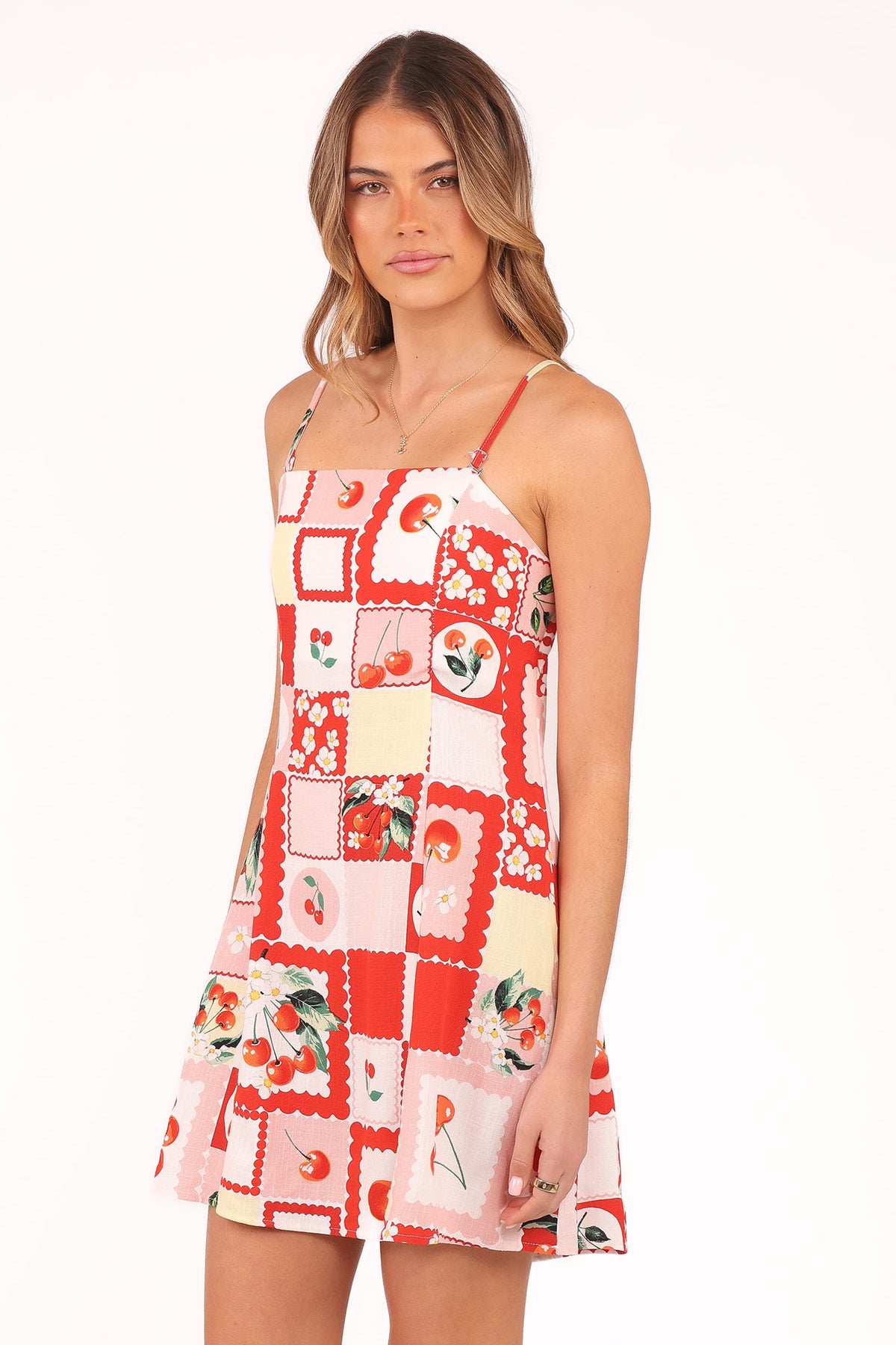 Loredana Mini Dress in Cherry – view 4 of 8