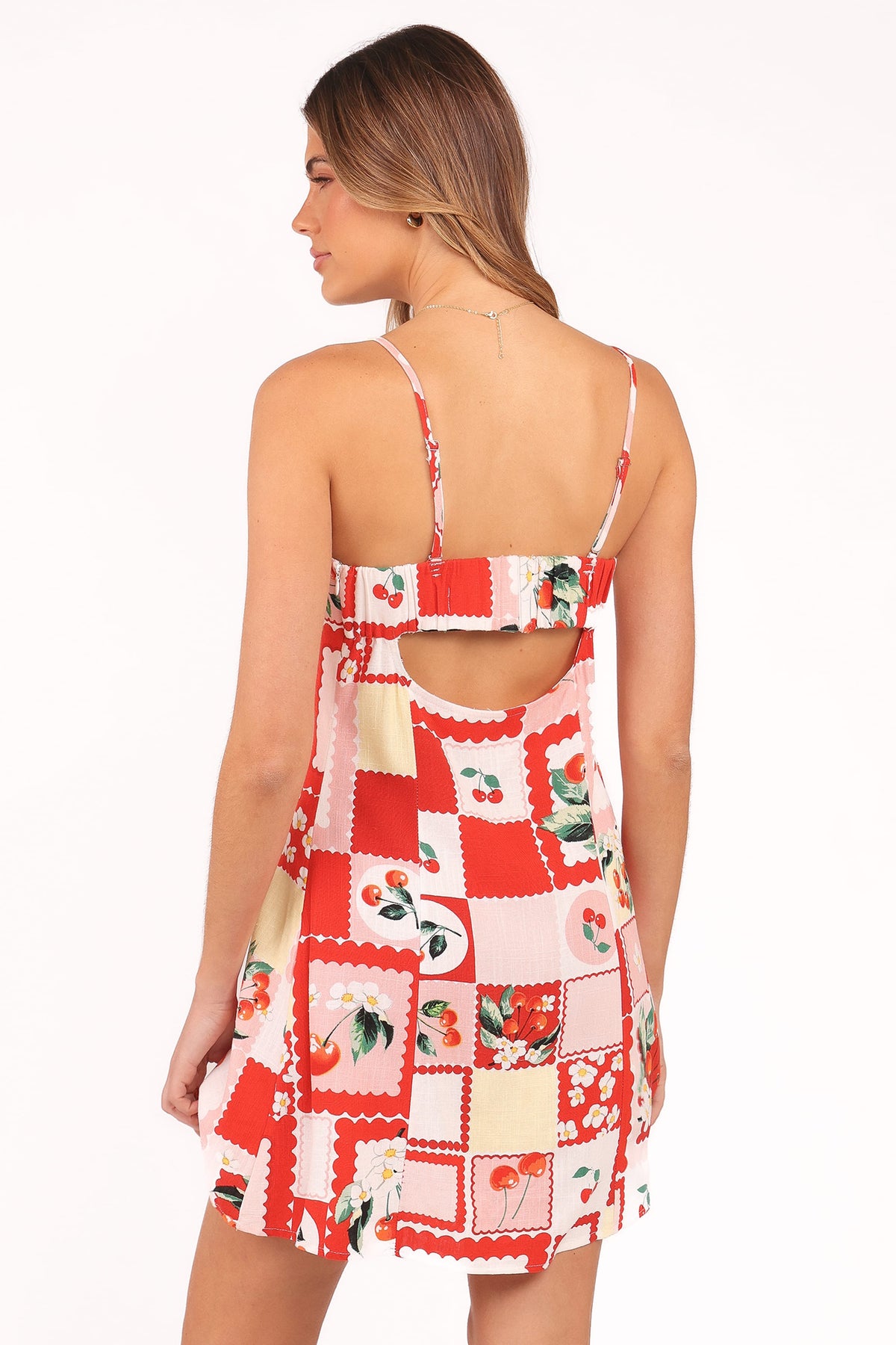 Loredana Mini Dress in Cherry – view 5 of 8