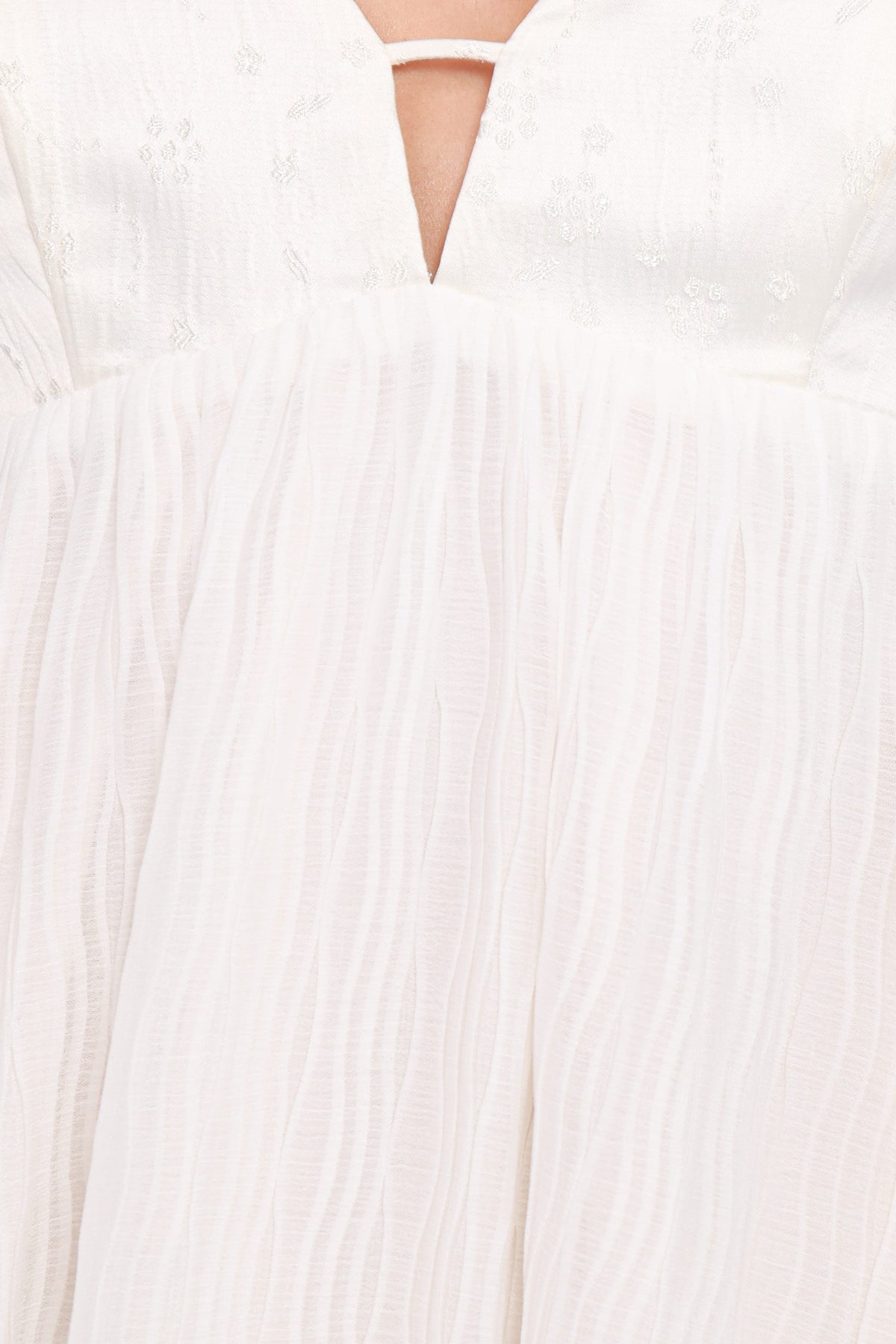 Lorna Mini Dress in Ivory – view 6 of 6