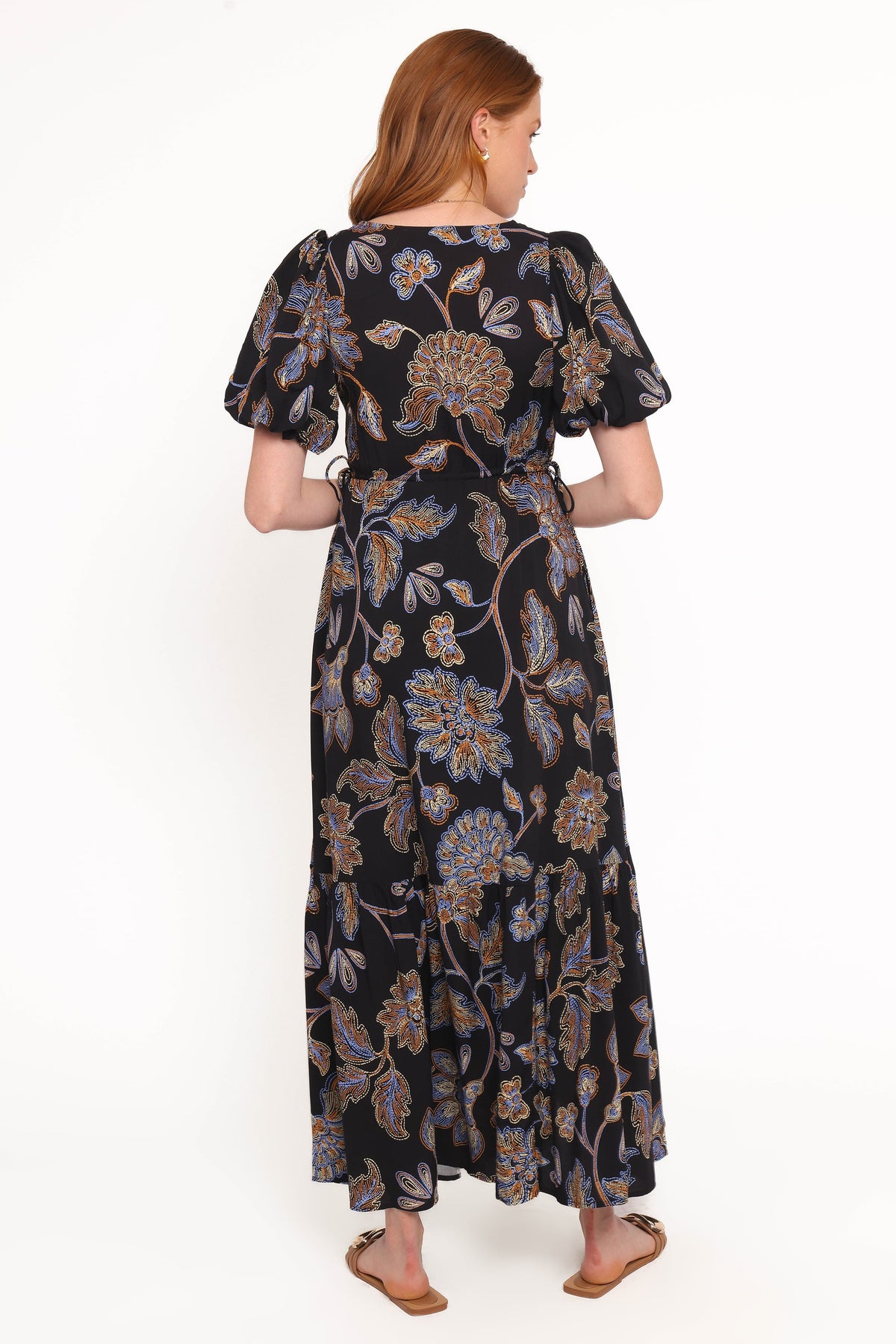 Loveen Maxi Dress in Black Floral – view 4 of 5