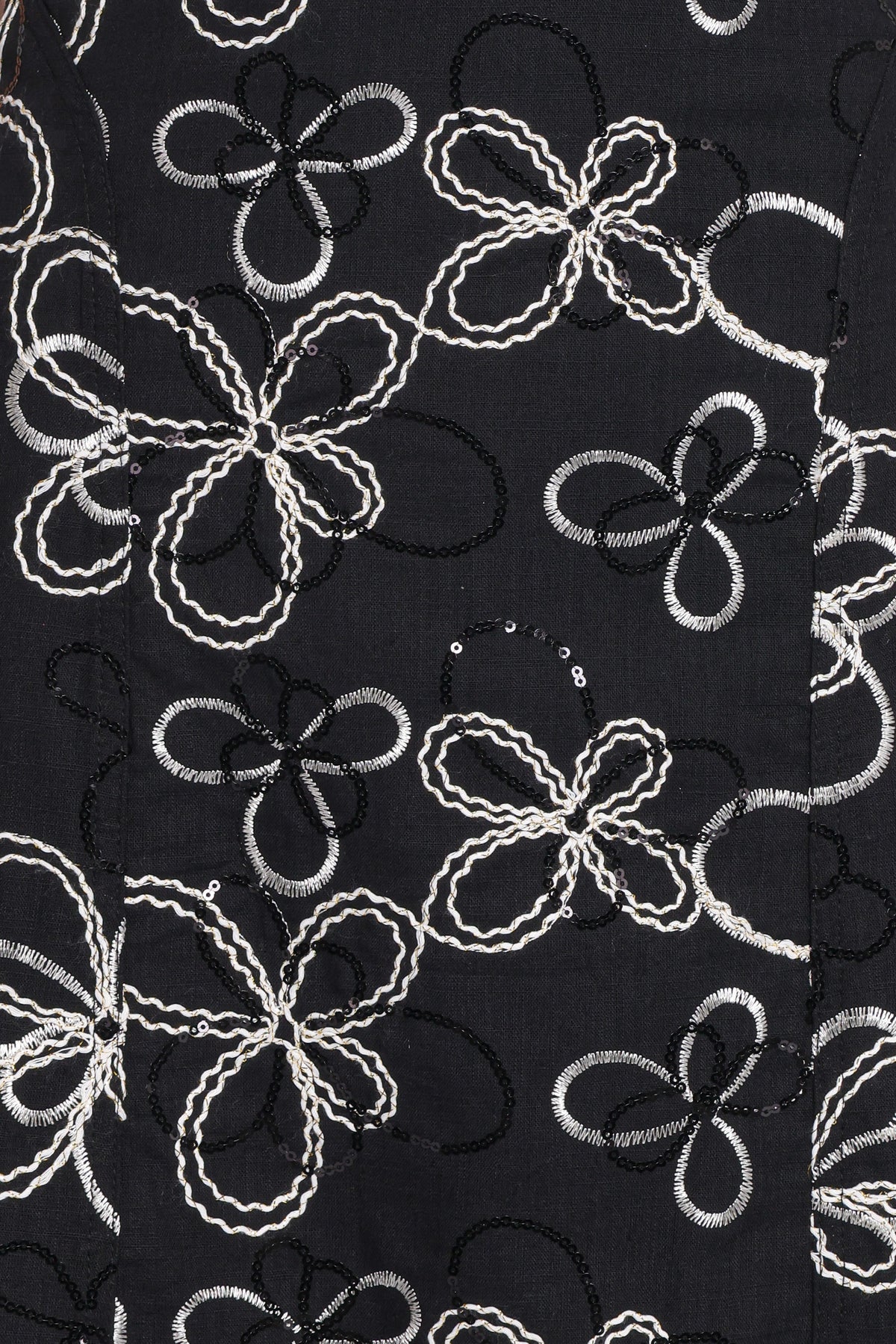 Loven Midi Dress in Black/White – view 6 of 6