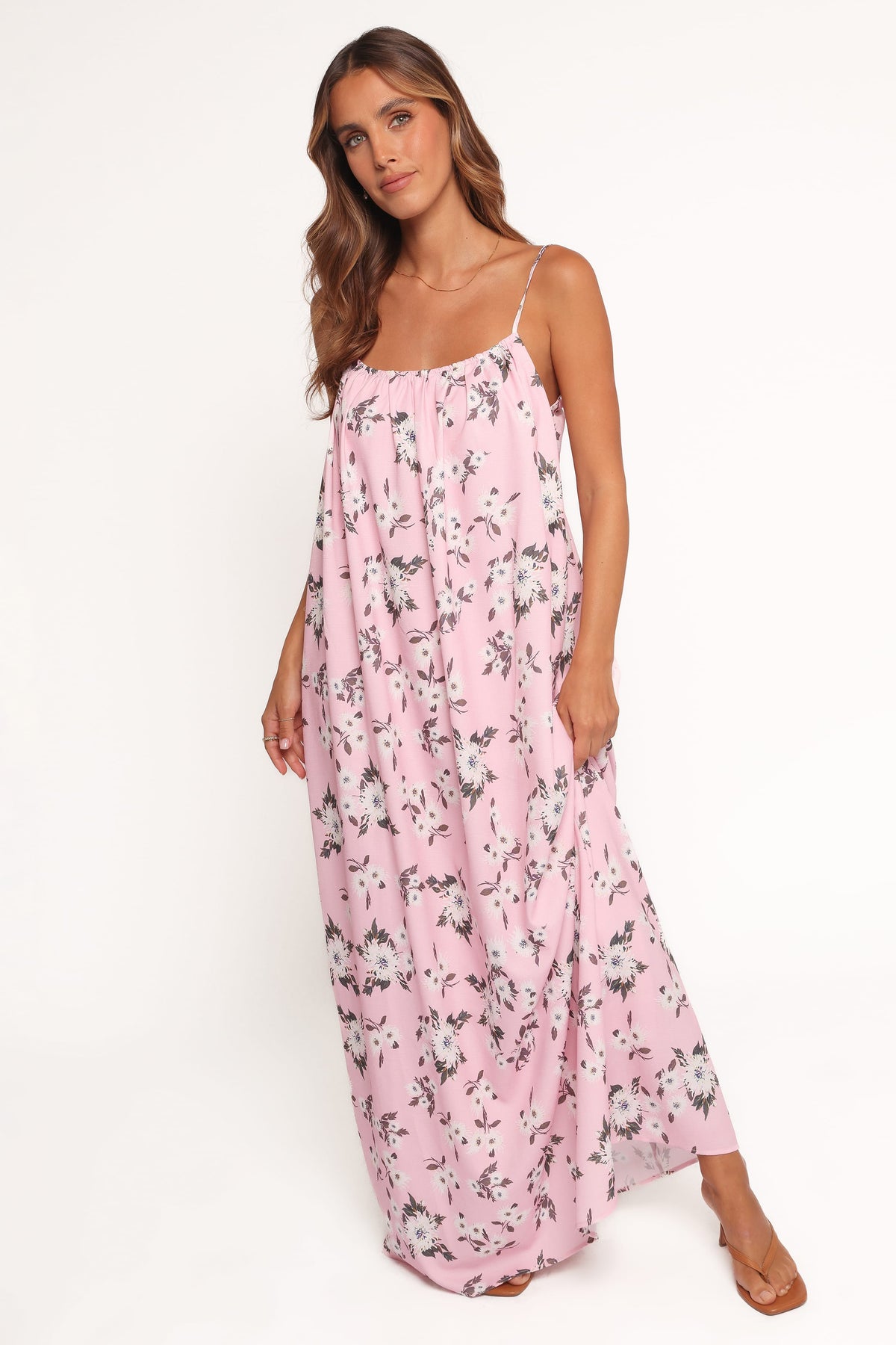 Lumina Maxi Dress in Pink Floral – view 2 of 8
