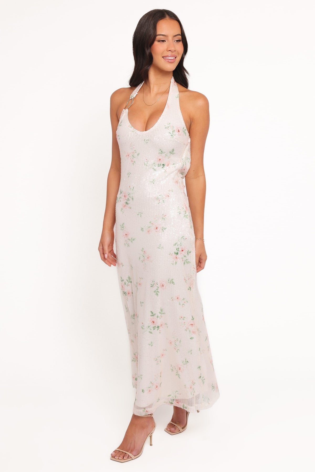 Lunara Maxi Dress in Sequin Floral – view 4 of 7