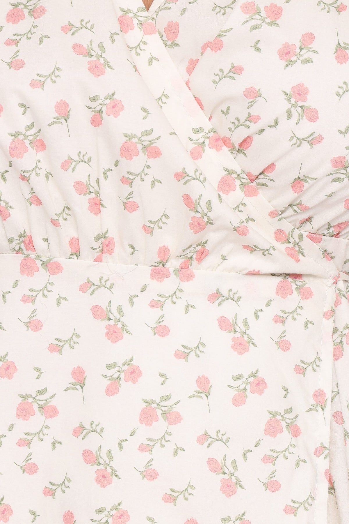 Mabella Midi Dress in Peach Ditsy Floral – view 6 of 6