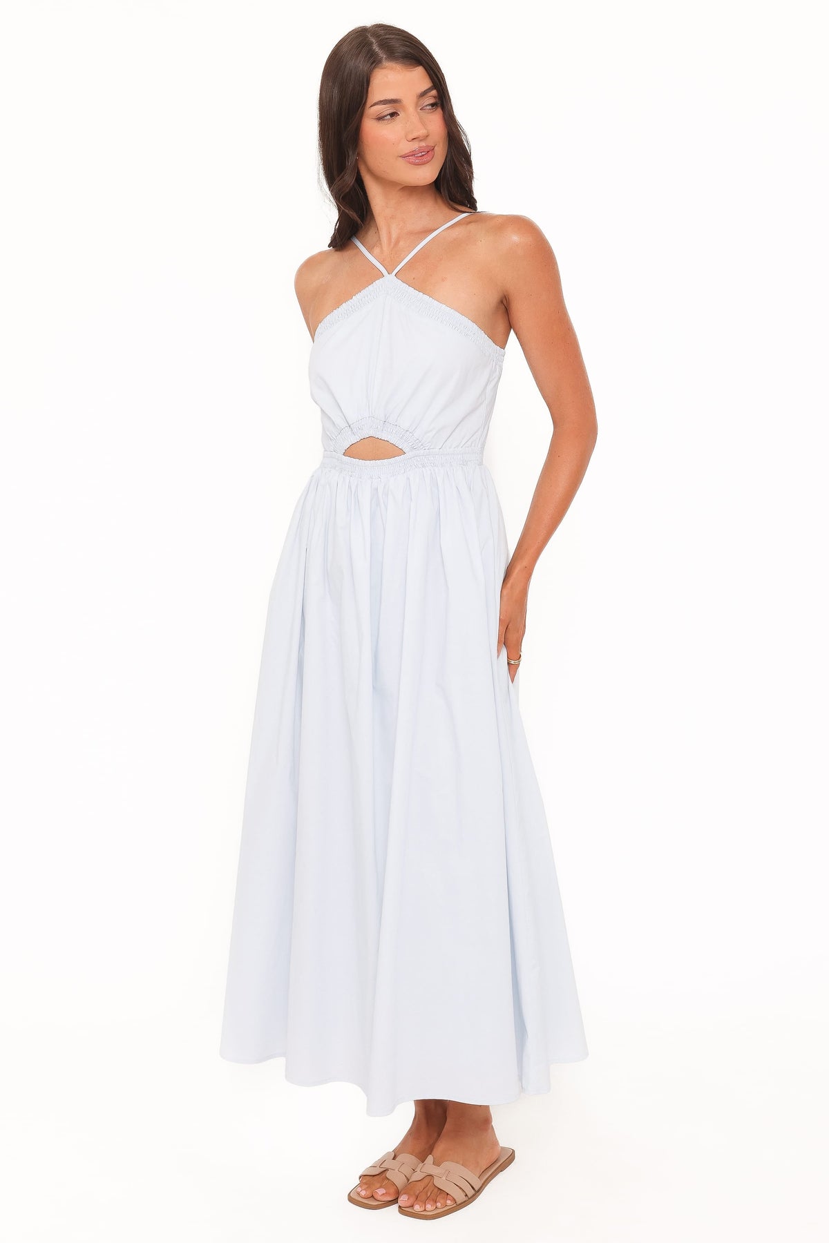 Madi Maxi Dress in Pale Blue – view 4 of 7