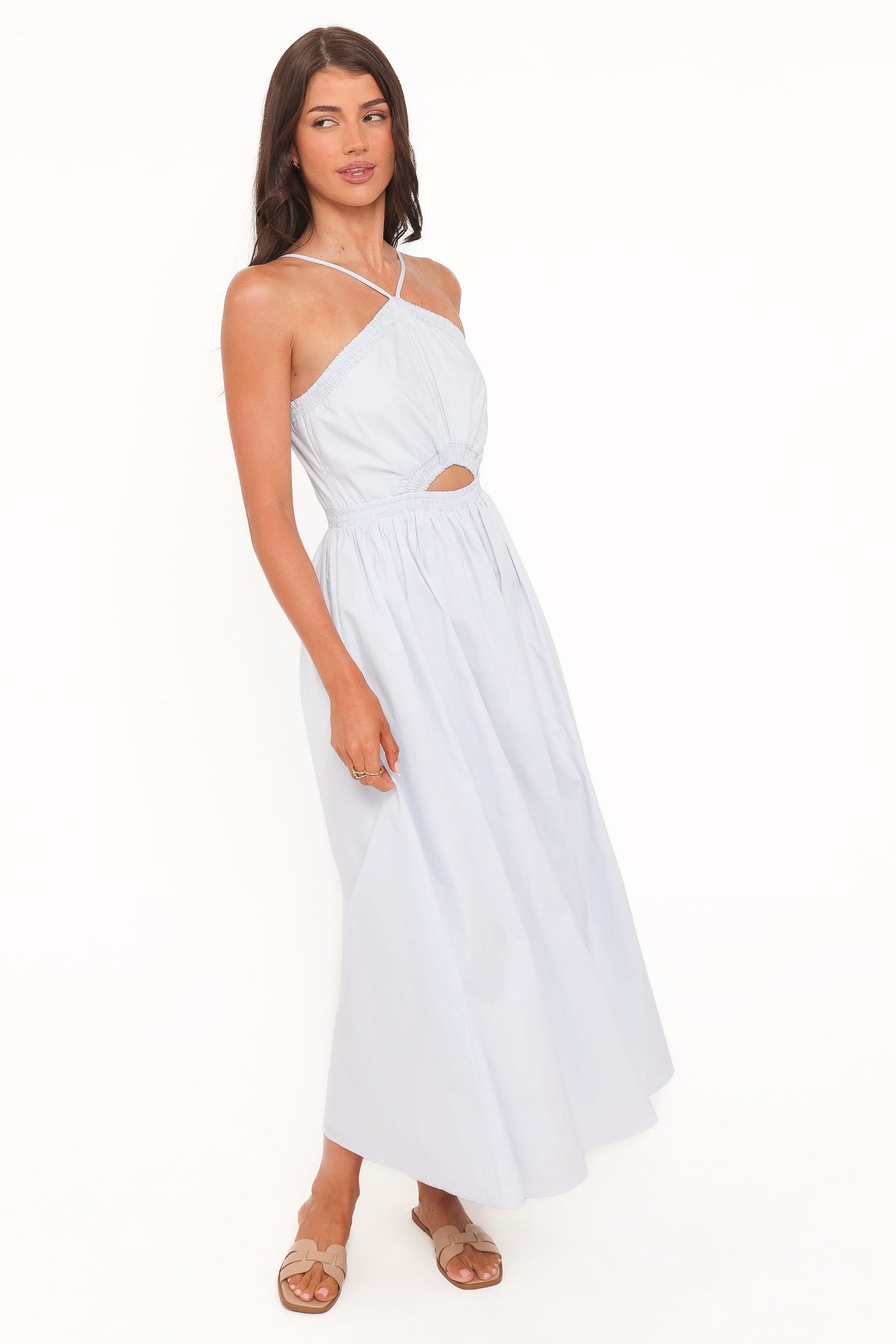 Madi Maxi Dress in Pale Blue – view 2 of 7