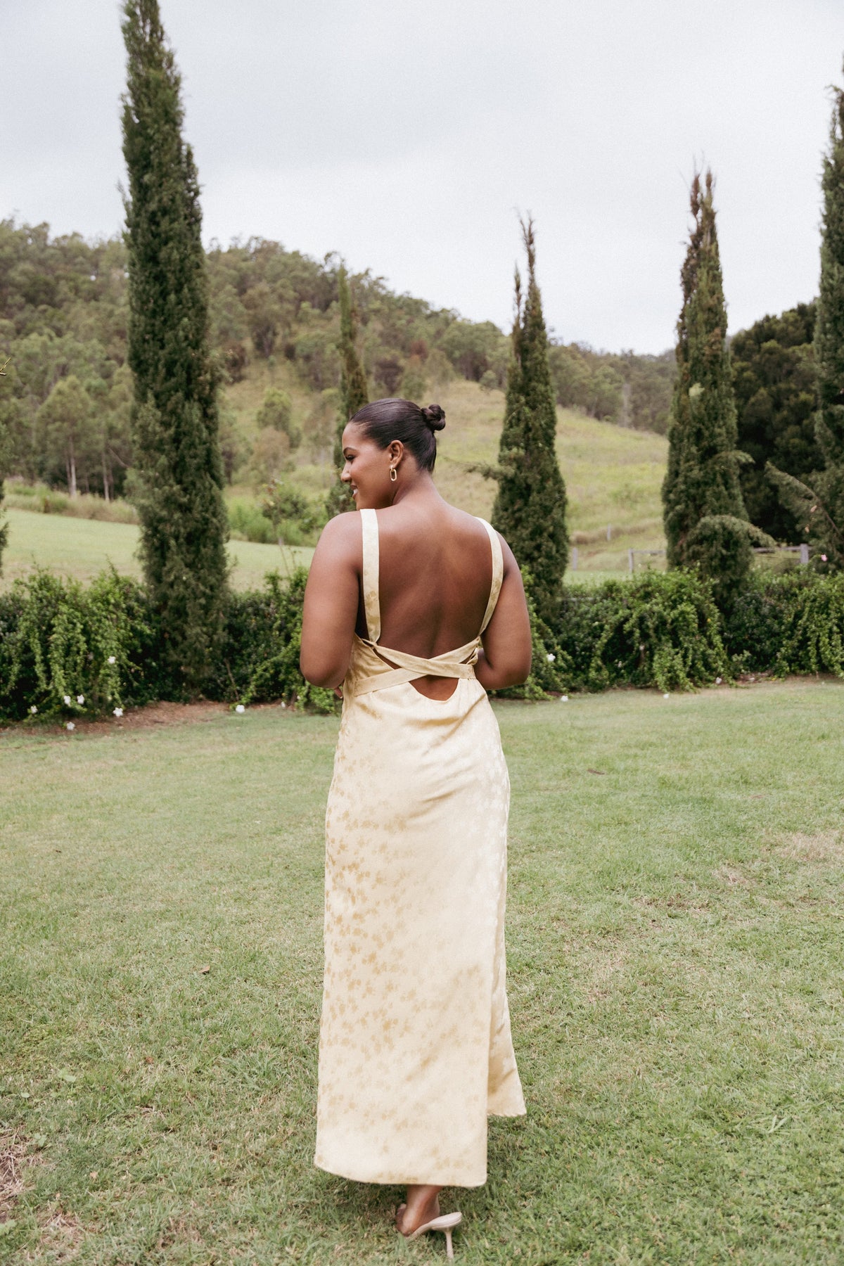 Malie Maxi Dress in Lemon – view 1 of 9
