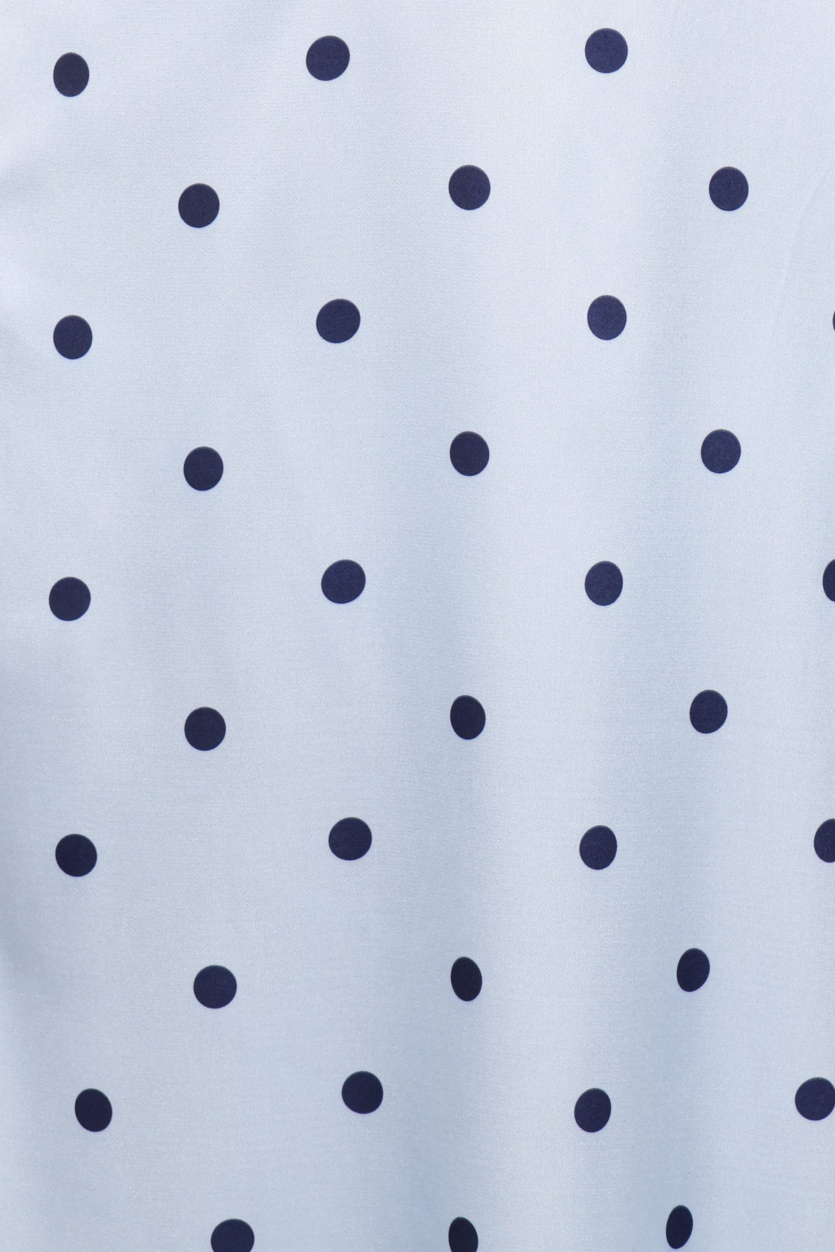 Manaris Off Shoulder Maxi Dress in Blue Polka Dot – view 7 of 7