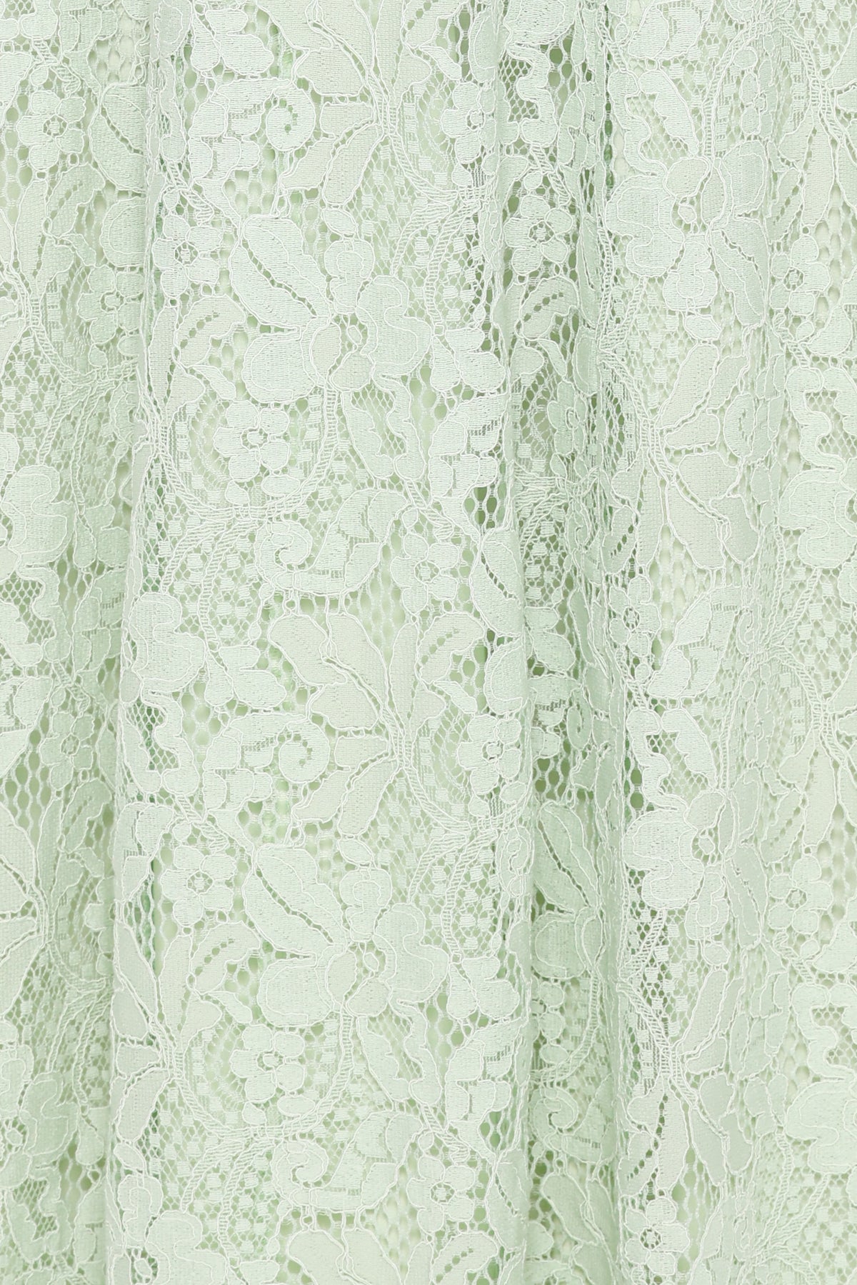 Mapleton Maxi Dress in Sage Green Lace – view 7 of 8