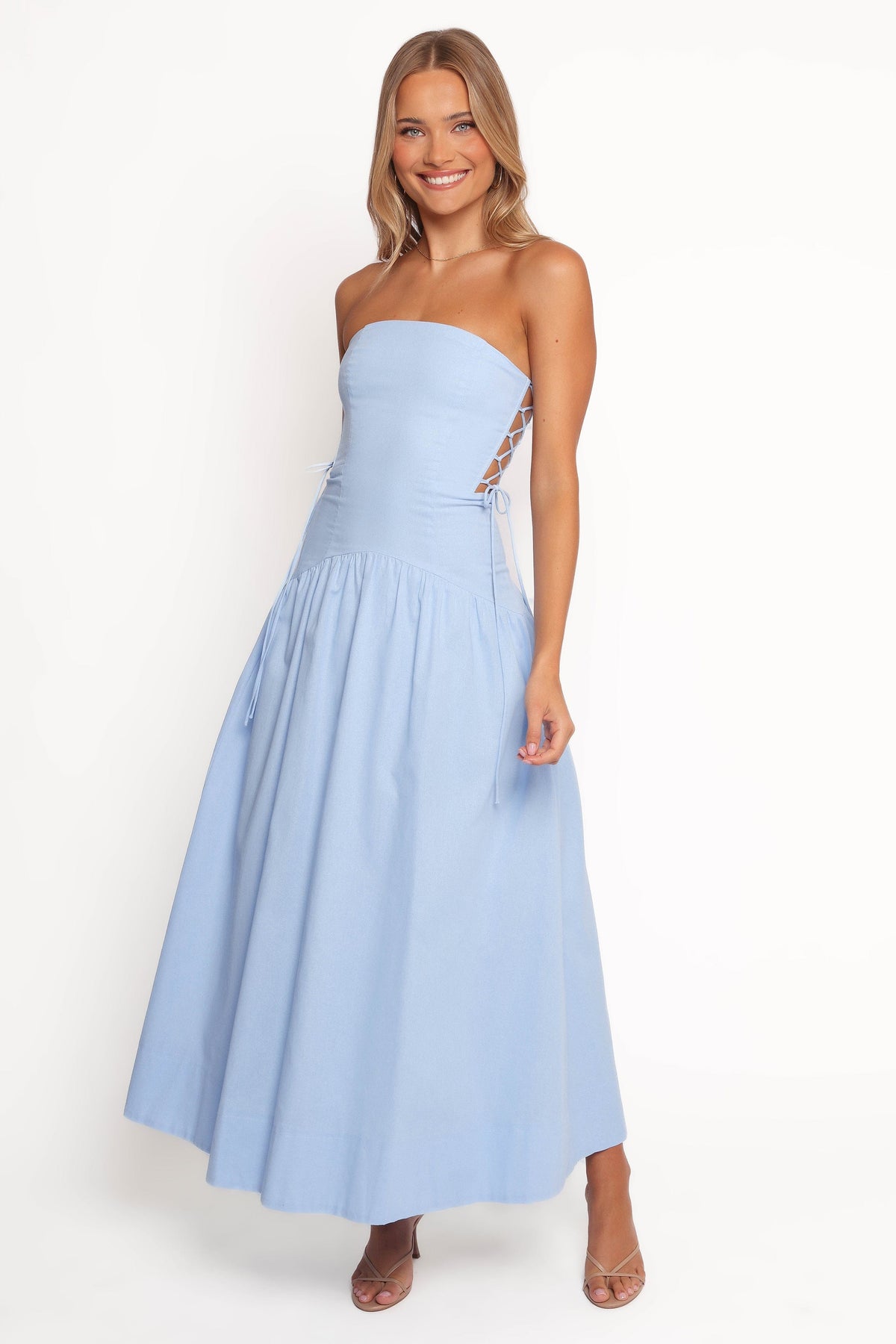Maude Maxi Dress in Blue – view 2 of 7