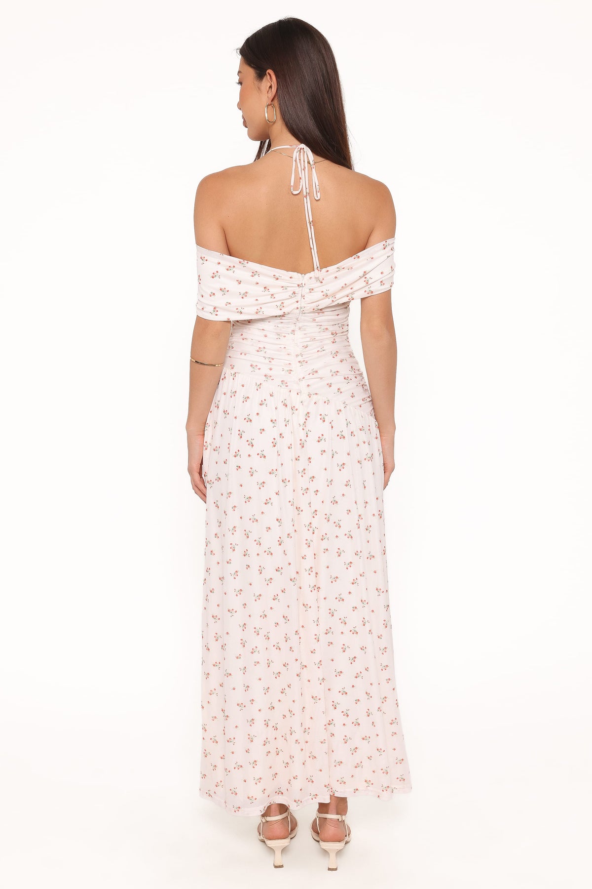 Mayven Maxi Dress in White Ditsy – view 4 of 7