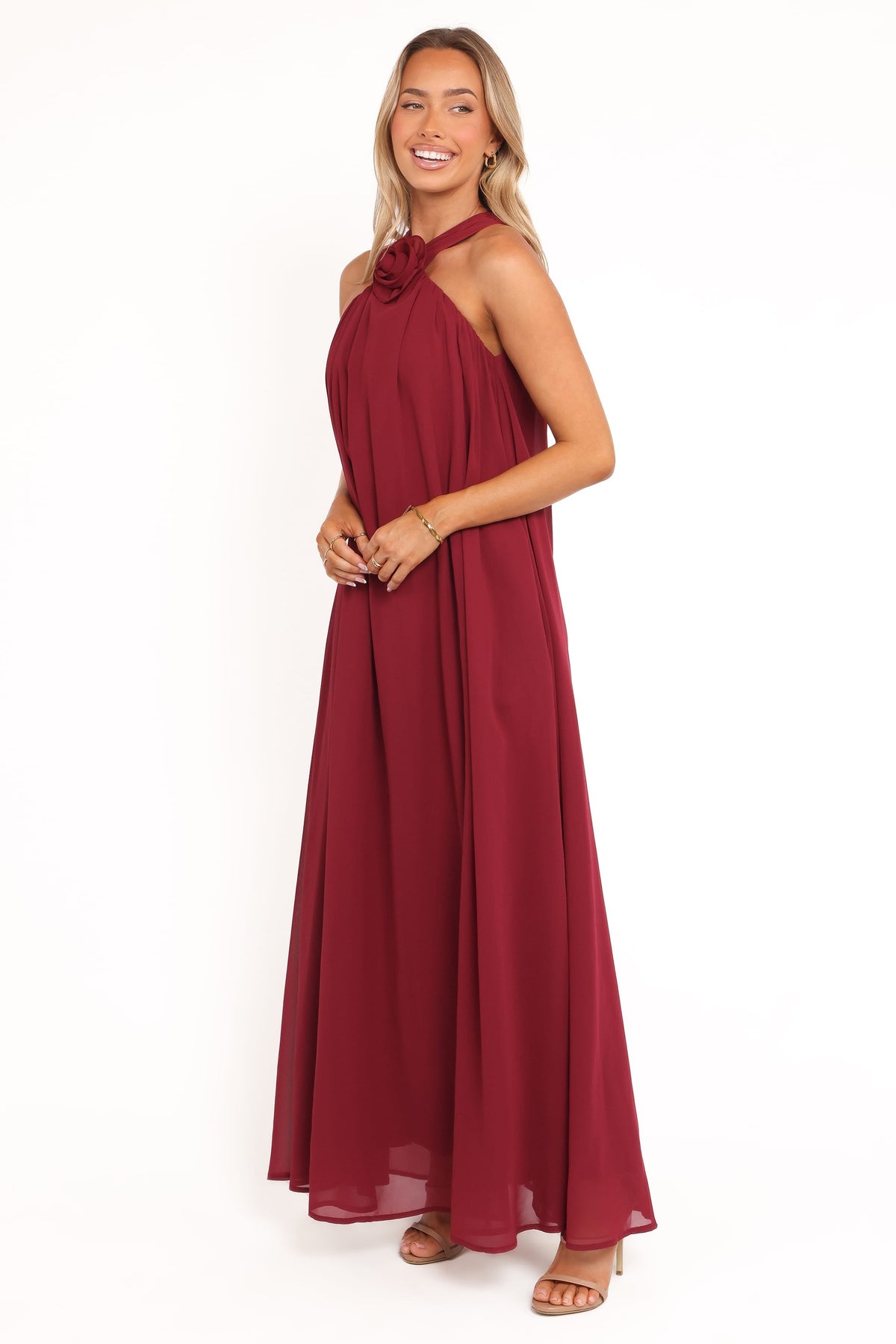 Melba Maxi Dress in Berry – view 4 of 7