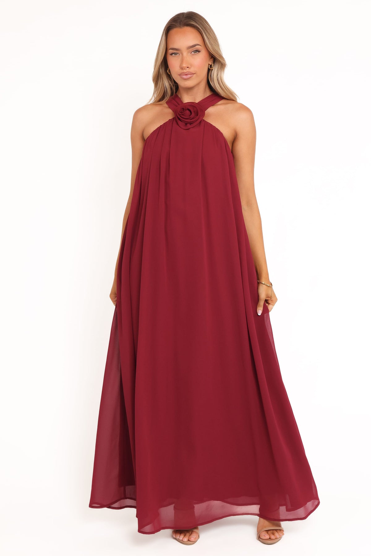 Melba Maxi Dress in Berry – view 2 of 7